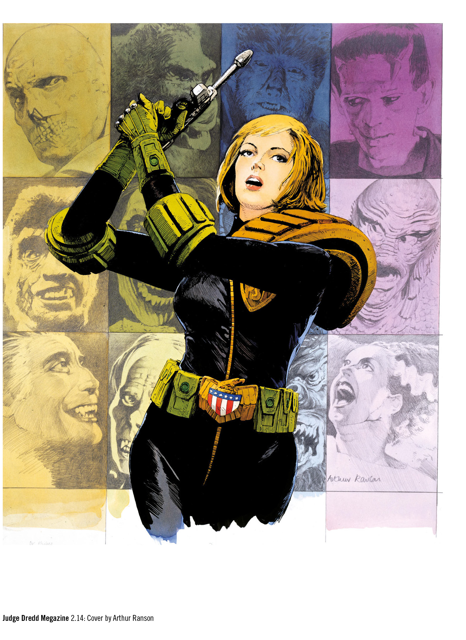 Read online Essential Judge Anderson: Shamball comic -  Issue # TPB - 141