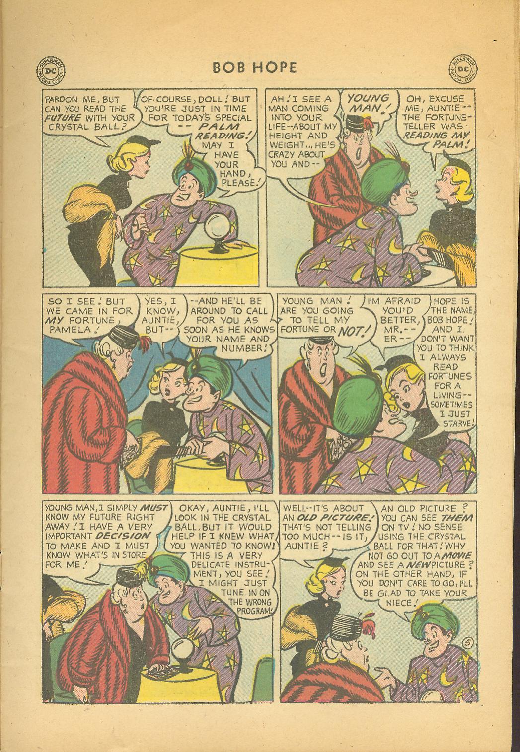 Read online The Adventures of Bob Hope comic -  Issue #40 - 7