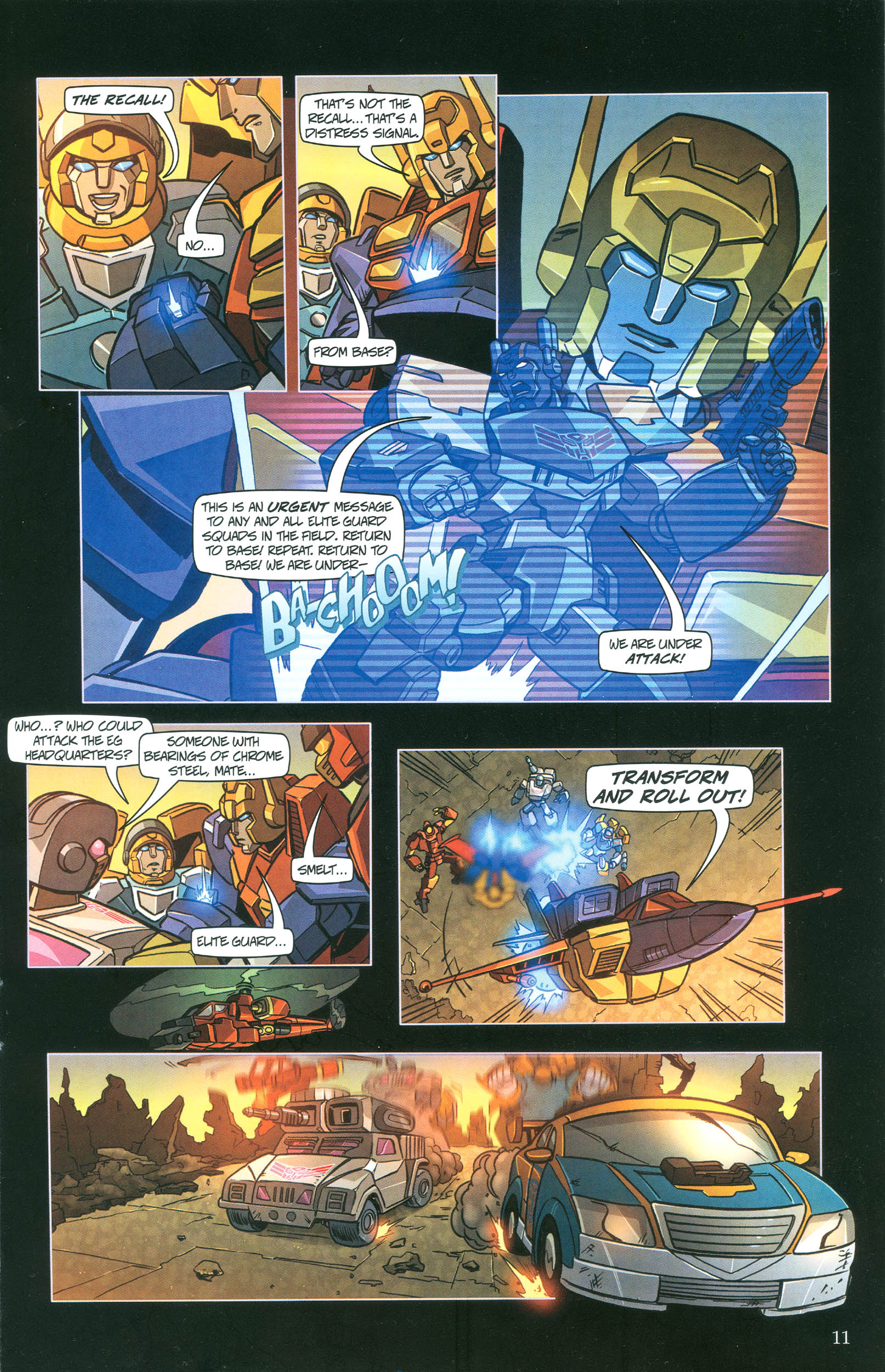 Read online Transformers: Collectors' Club comic -  Issue #35 - 11