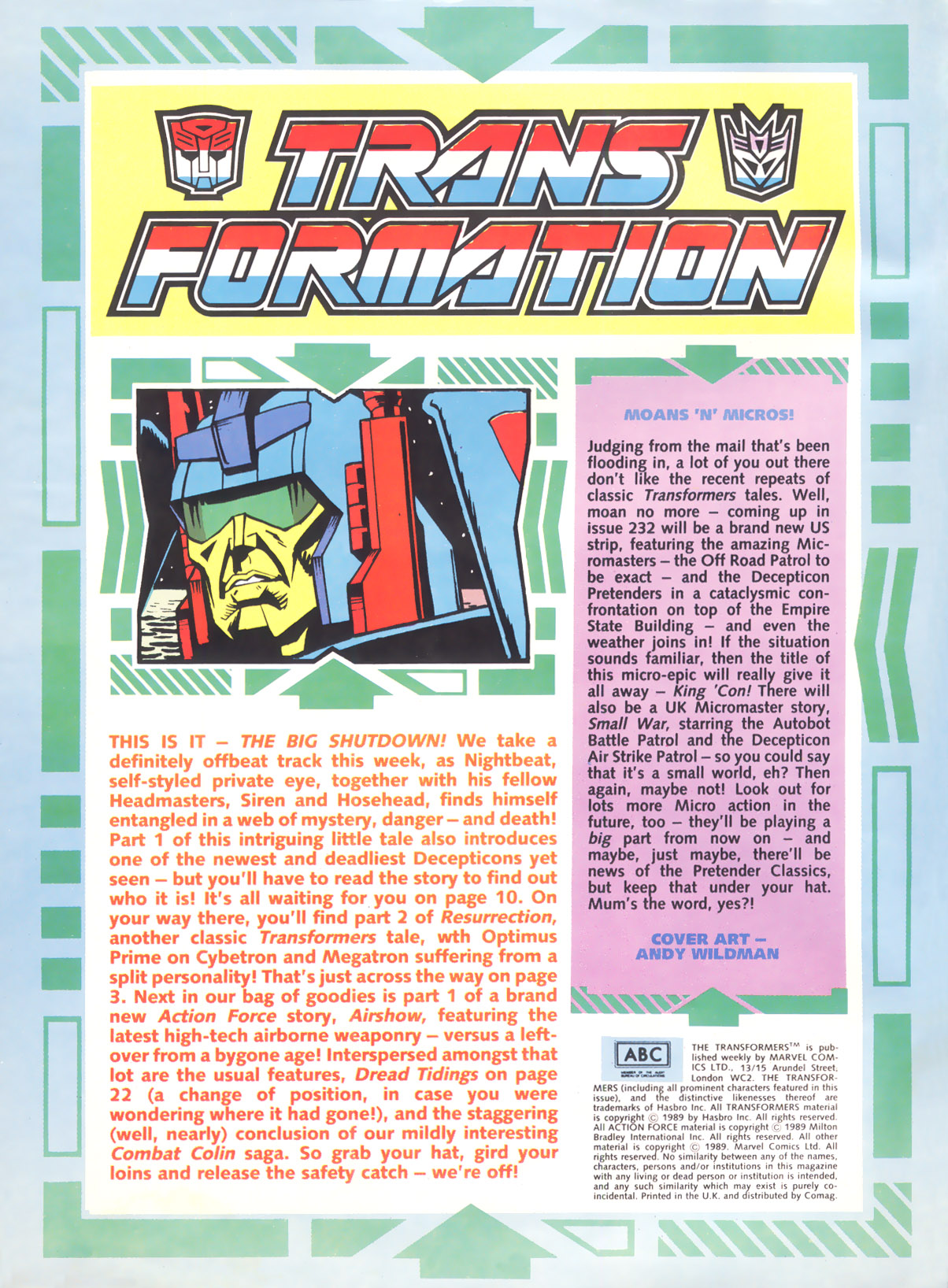 Read online The Transformers (UK) comic -  Issue #230 - 16