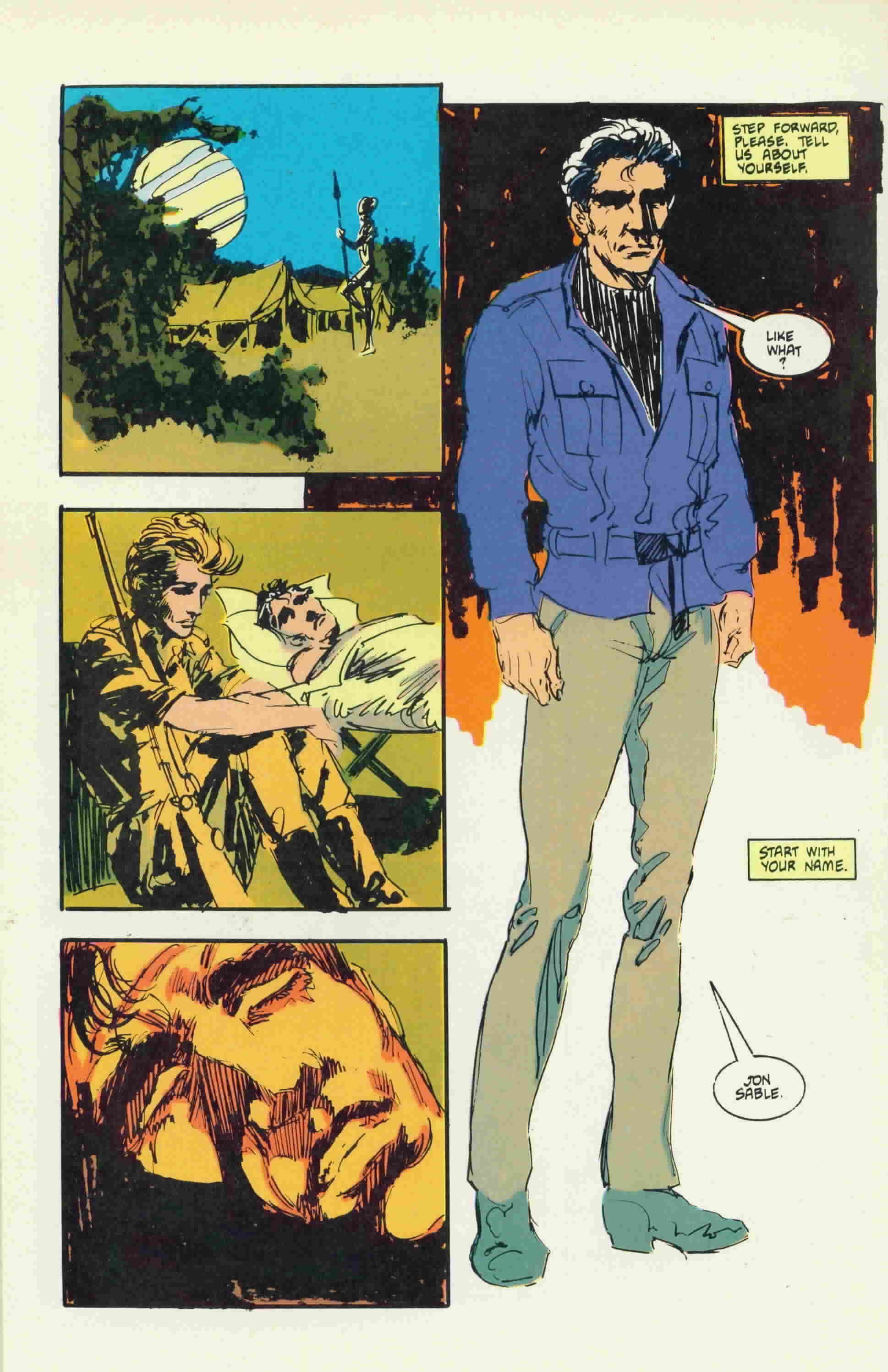 Read online Jon Sable, Freelance comic -  Issue #37 - 35