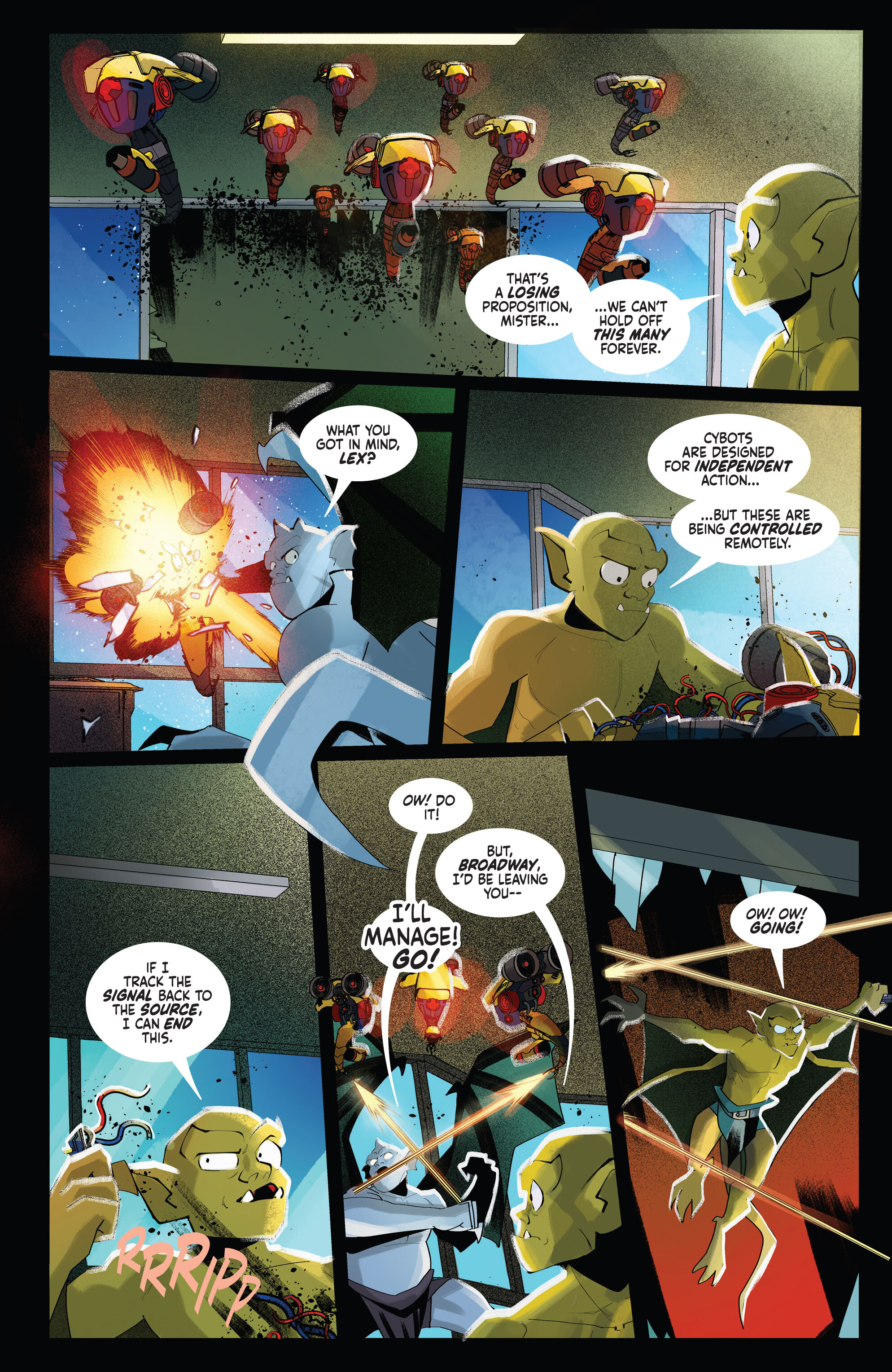Read online Gargoyles (2022) comic -  Issue #7 - 15
