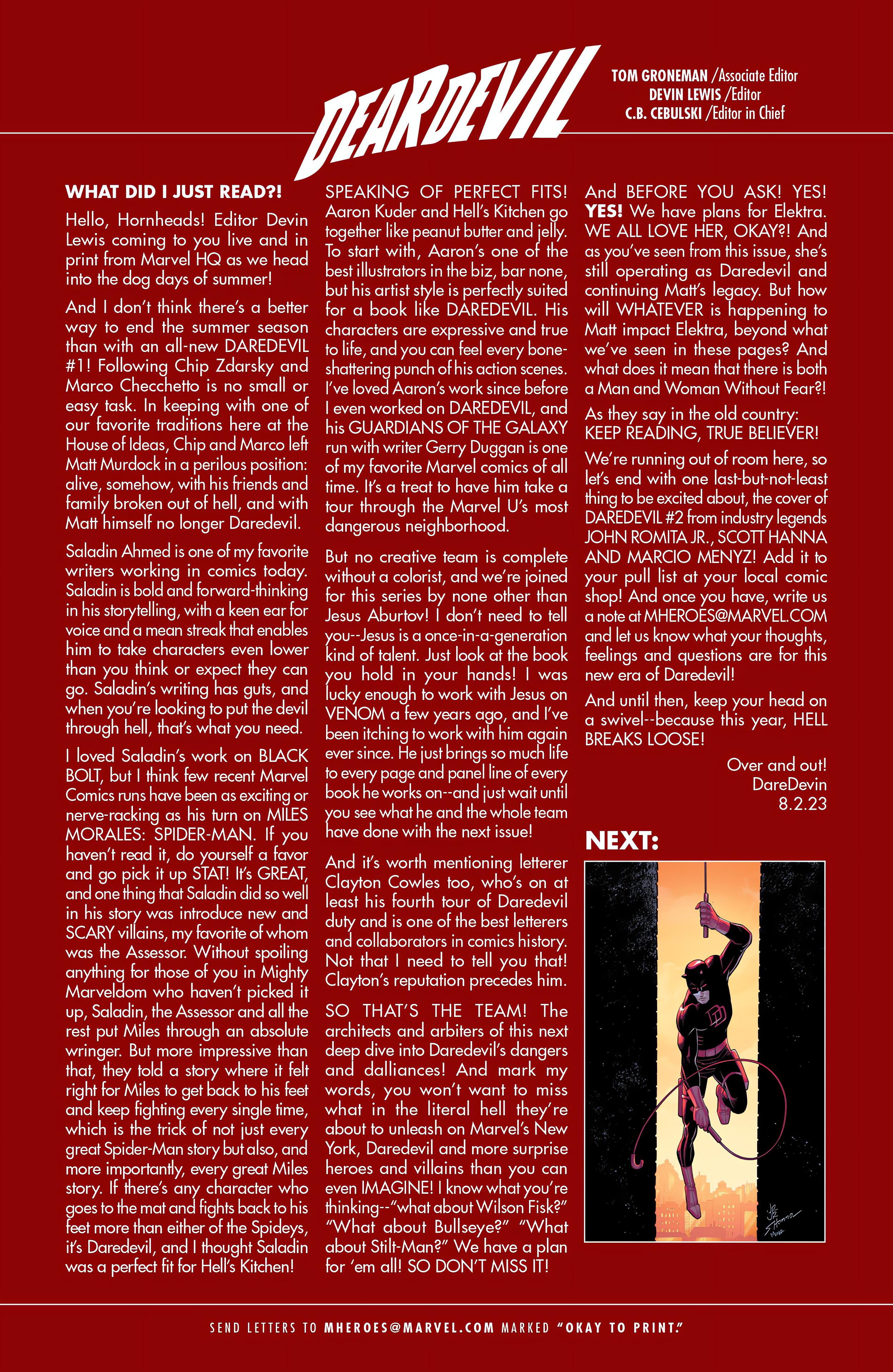 Read online Daredevil (2023) comic -  Issue #1 - 41