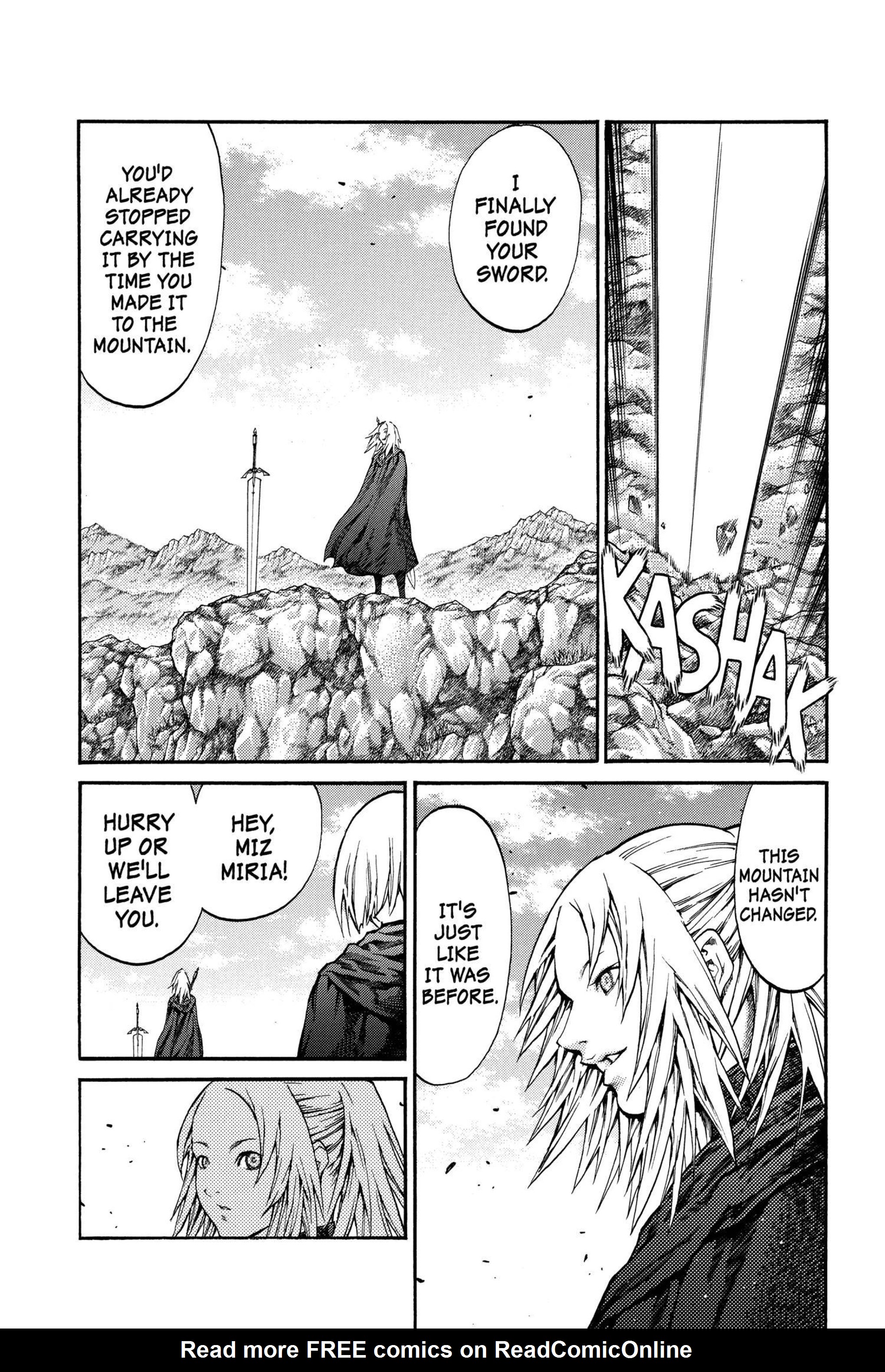 Read online Claymore comic -  Issue #13 - 177