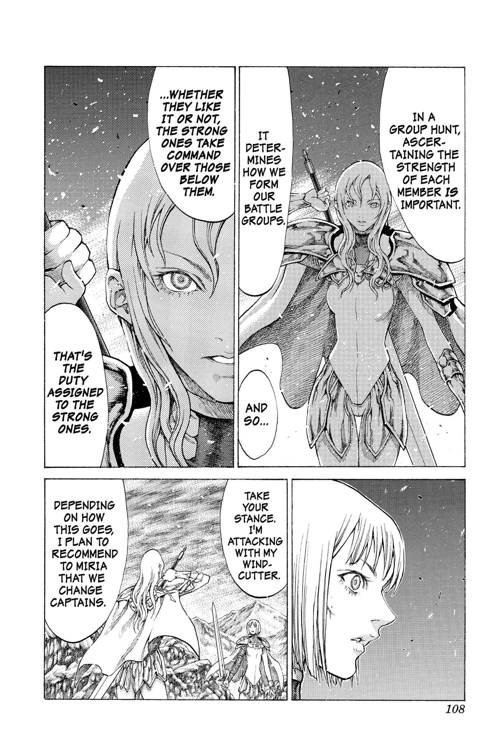 Read online Claymore comic -  Issue #10 - 100