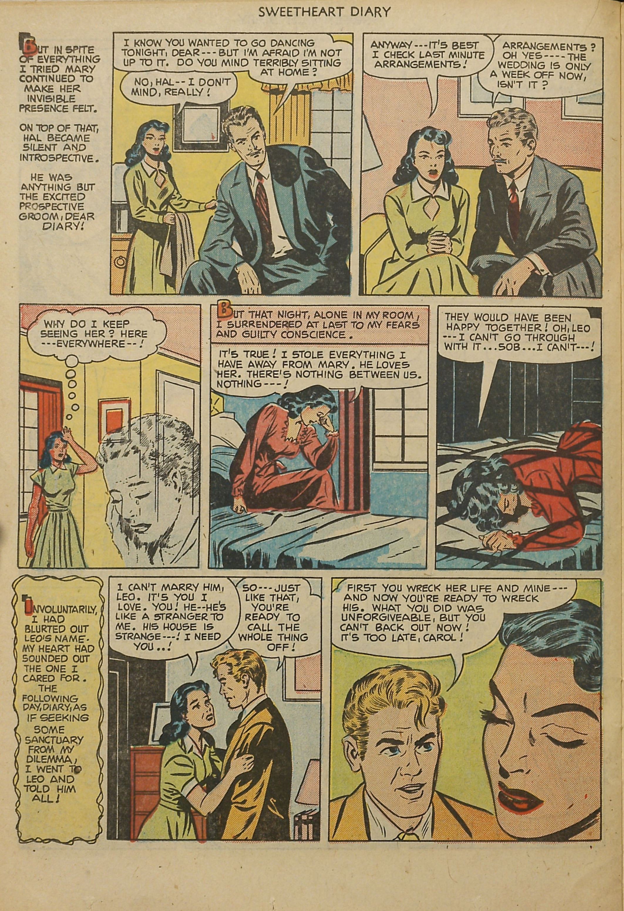 Read online Sweetheart Diary comic -  Issue #7 - 22