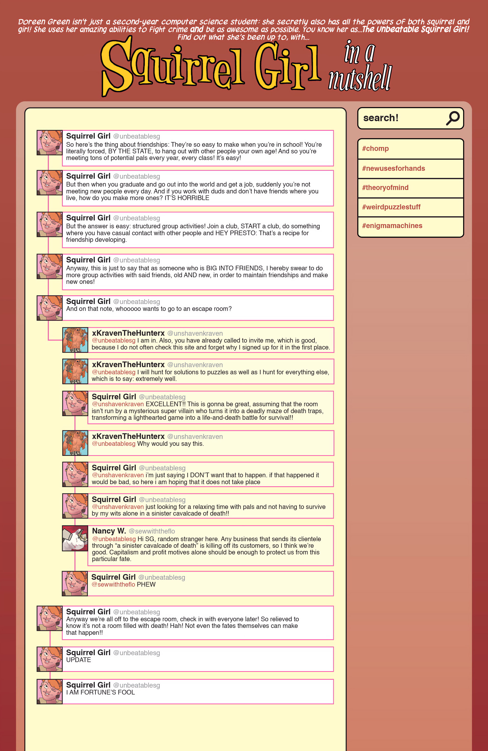 Read online The Unbeatable Squirrel Girl Omnibus comic -  Issue # TPB (Part 12) - 30