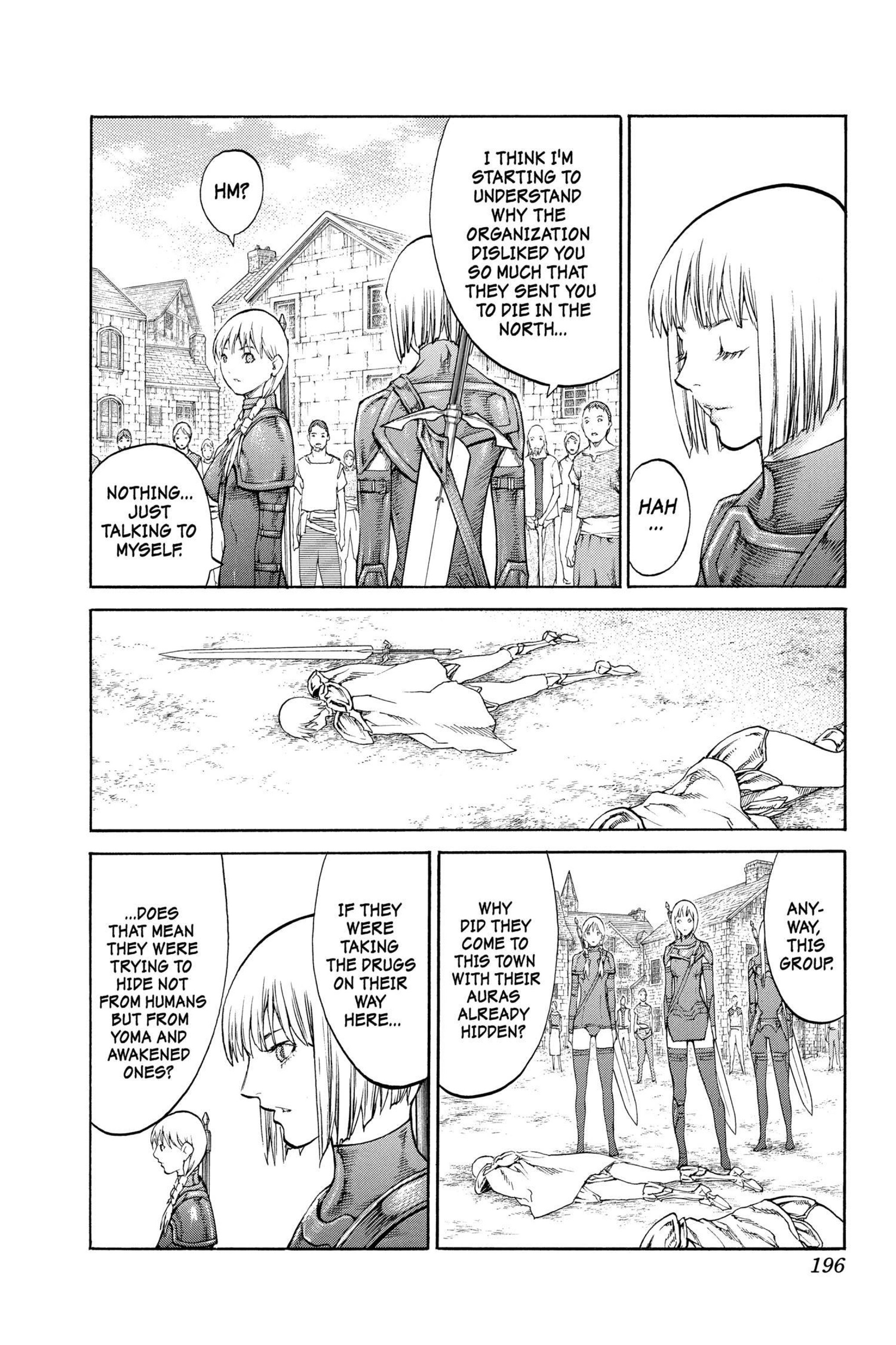Read online Claymore comic -  Issue #15 - 177