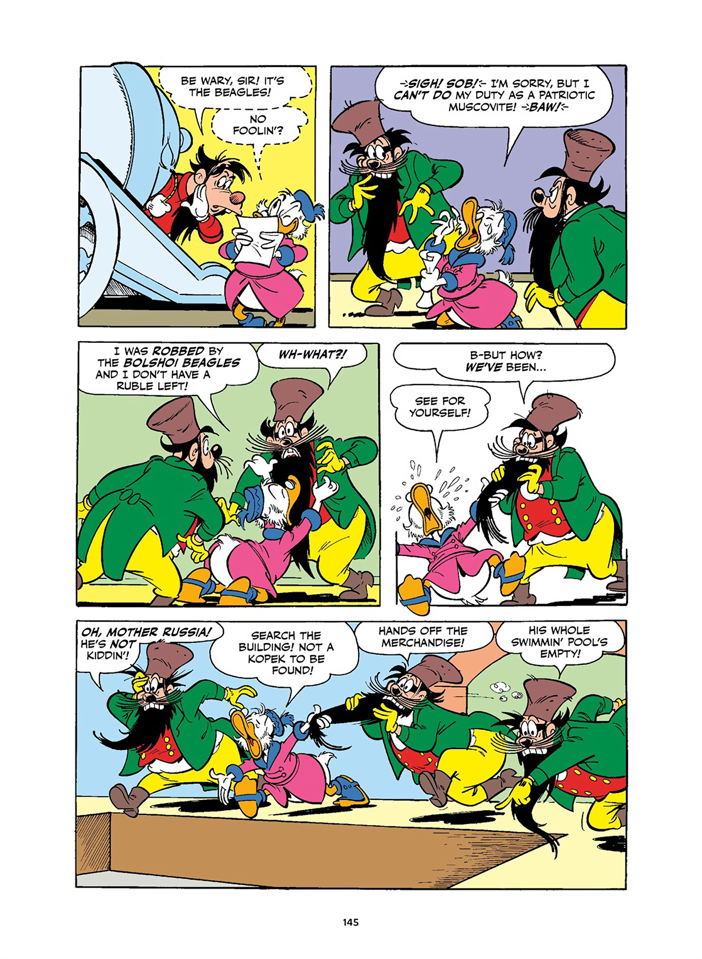 Read online Uncle Scrooge and Donald Duck in Les Misérables and War and Peace comic -  Issue # TPB (Part 2) - 45