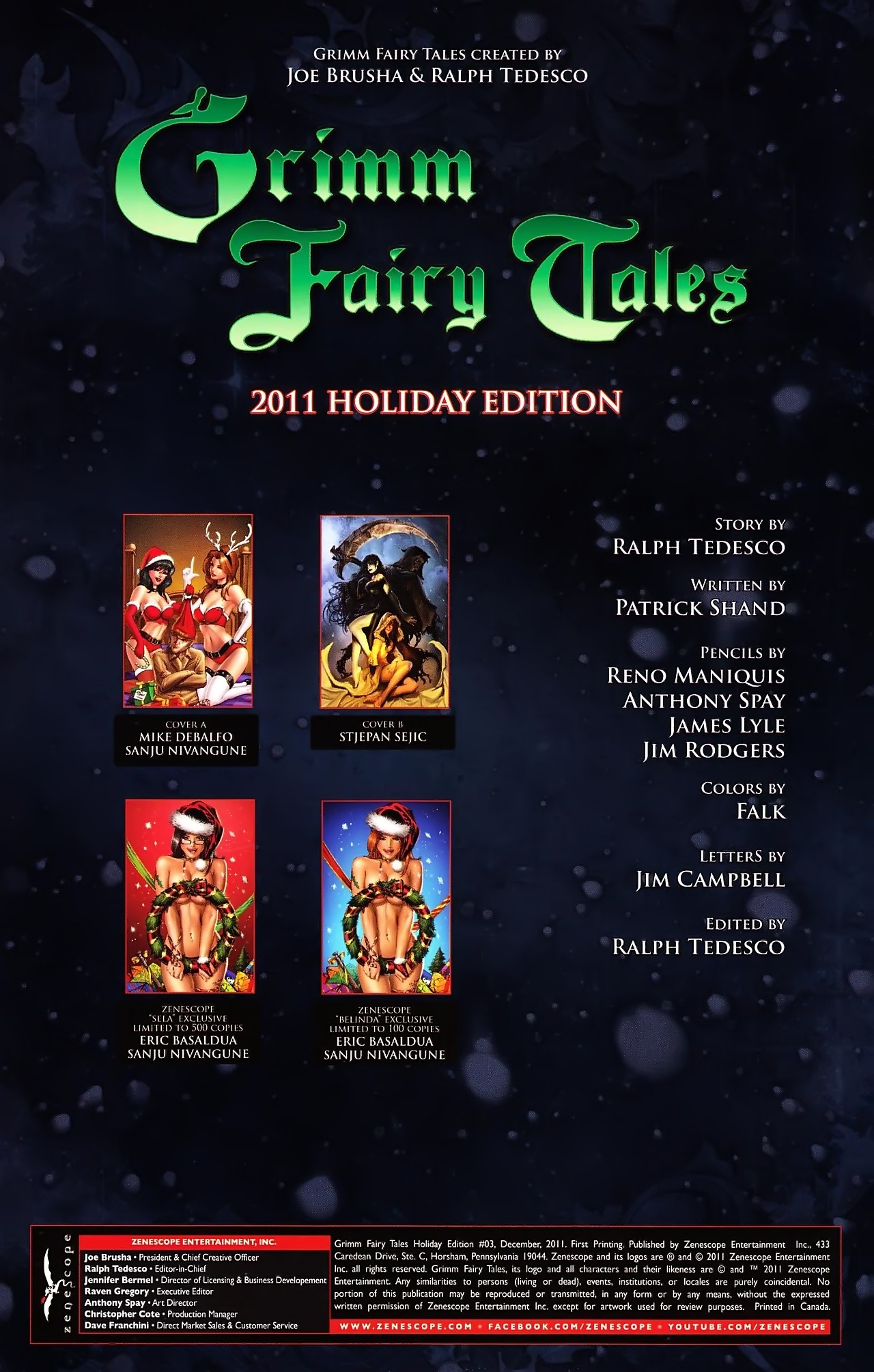 Read online Grimm Fairy Tales: Holiday Editions comic -  Issue #3 - 3