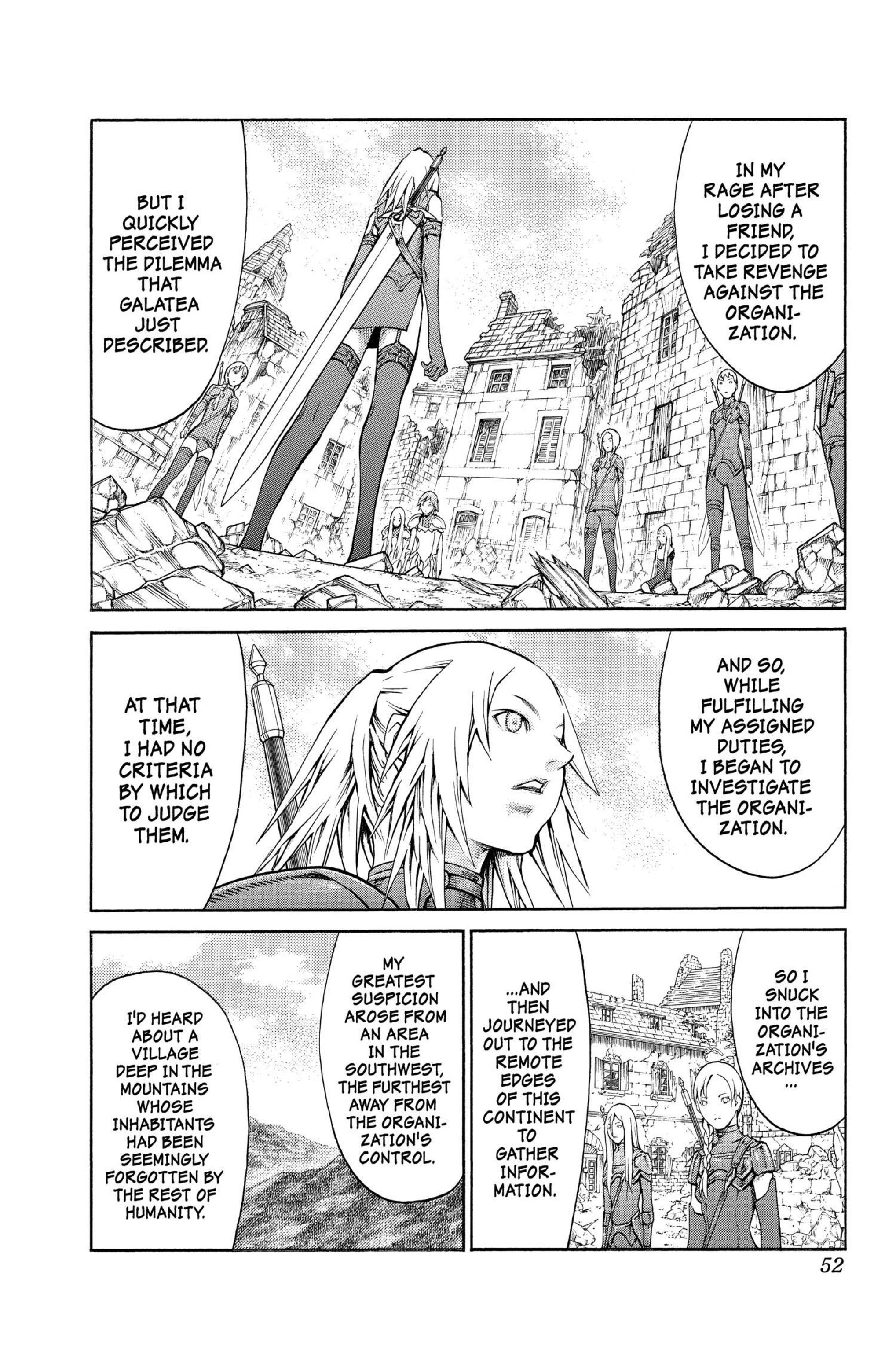 Read online Claymore comic -  Issue #15 - 47