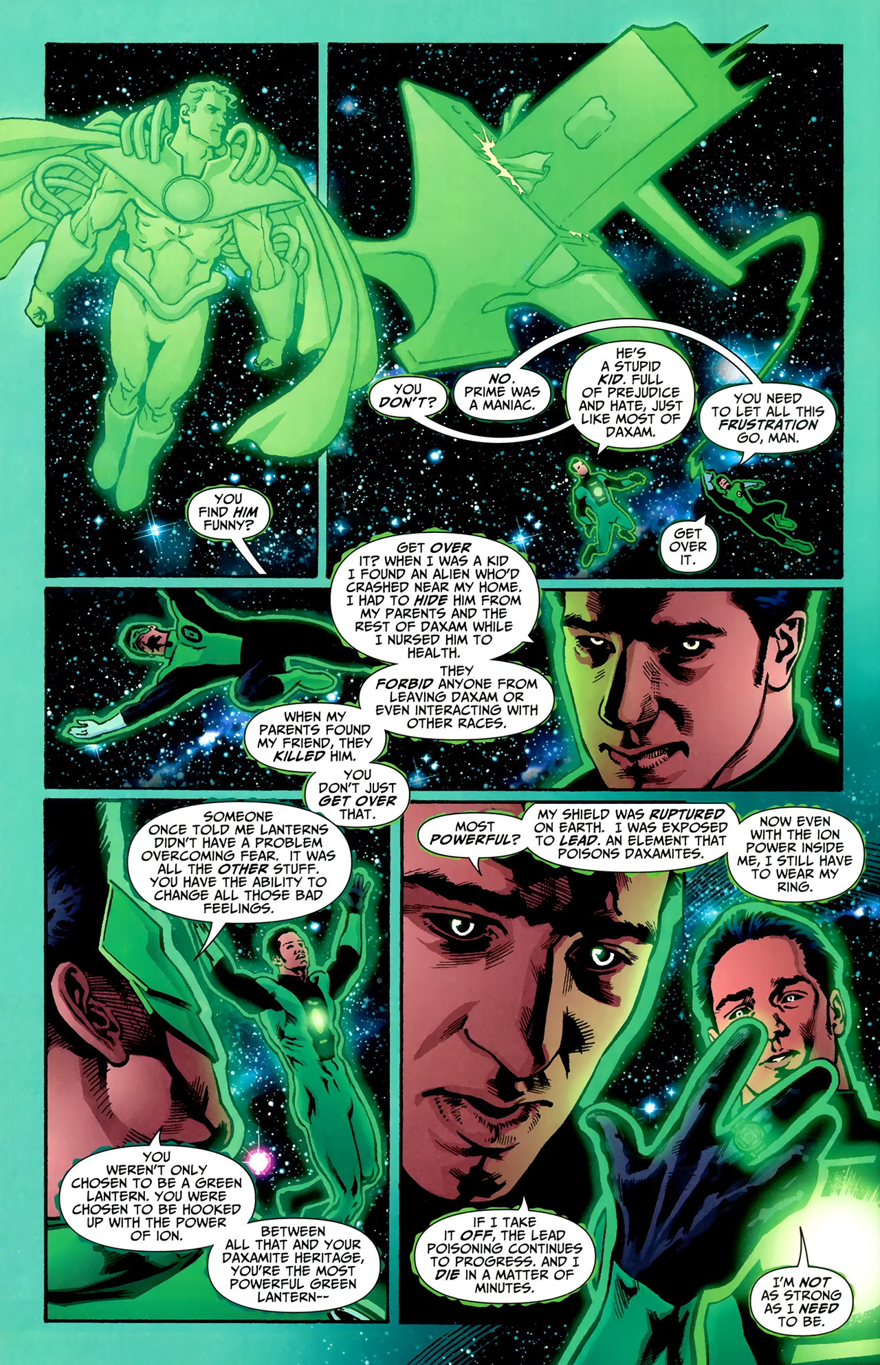 Read online Tales of the Sinestro Corps: Ion comic -  Issue # Full - 8
