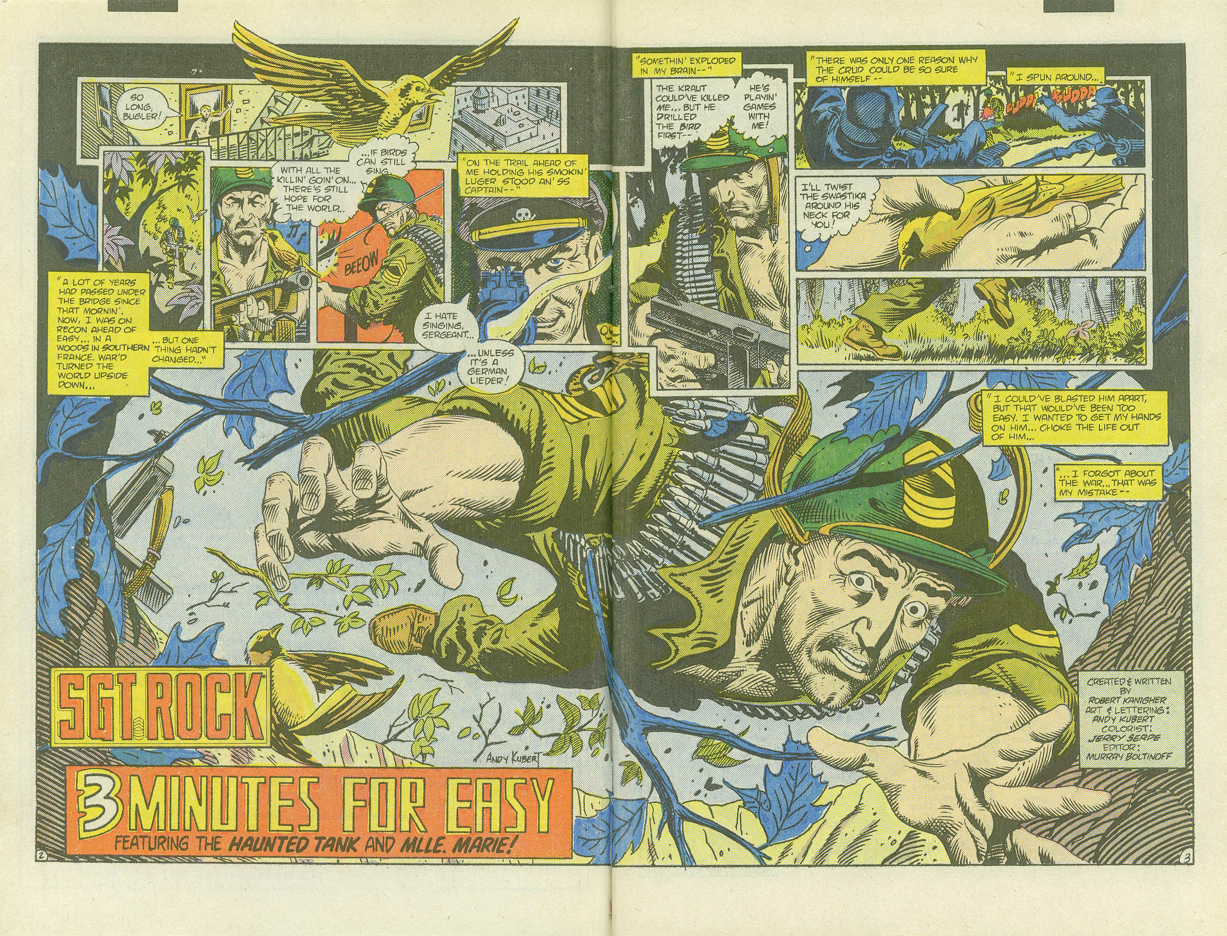 Read online Sgt. Rock comic -  Issue #412 - 4