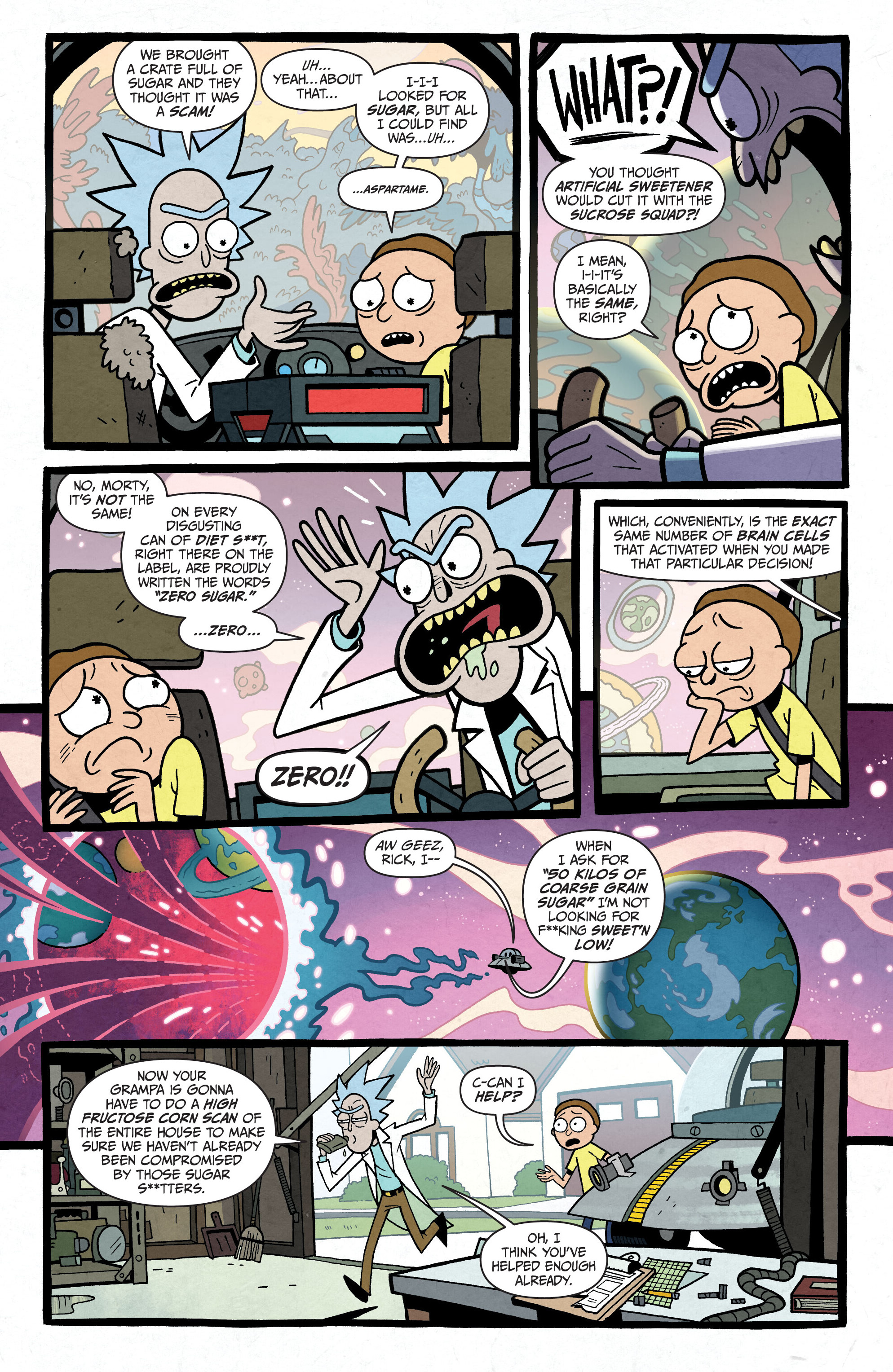 Read online Rick and Morty: vs. Cthulhu comic -  Issue # TPB - 9