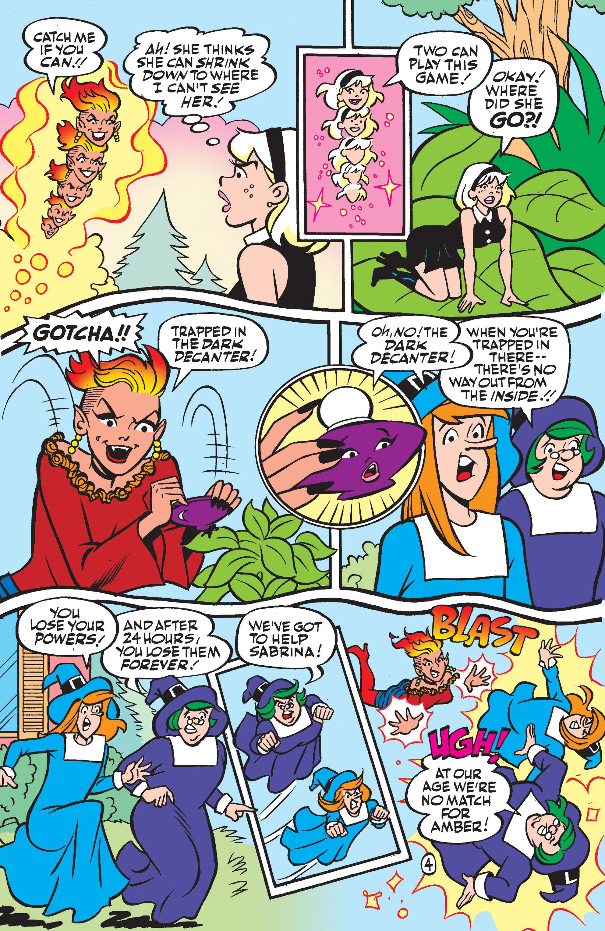 Read online Sabrina the Teenage Witch Anniversary Spectacular comic -  Issue # Full - 6