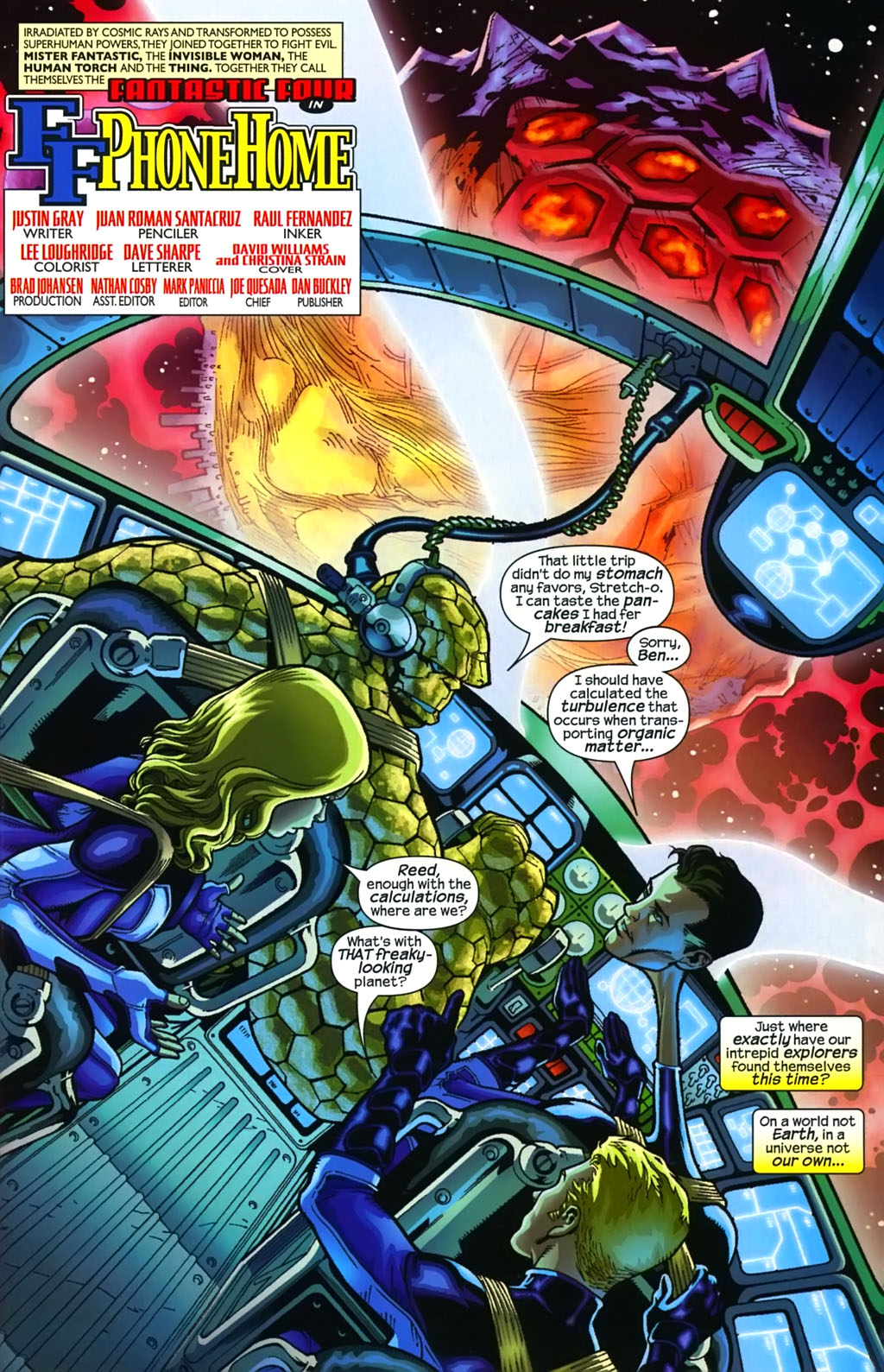 Read online Marvel Adventures Fantastic Four comic -  Issue #13 - 2