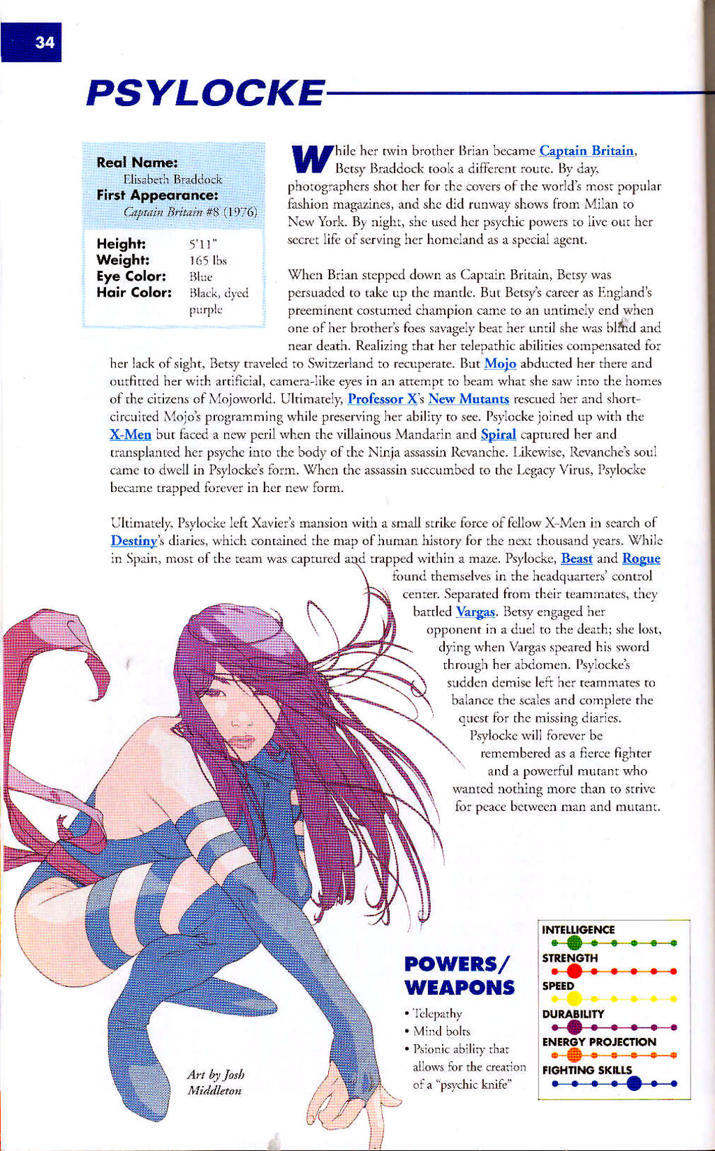 Read online Marvel Encyclopedia comic -  Issue # TPB 2 - 36