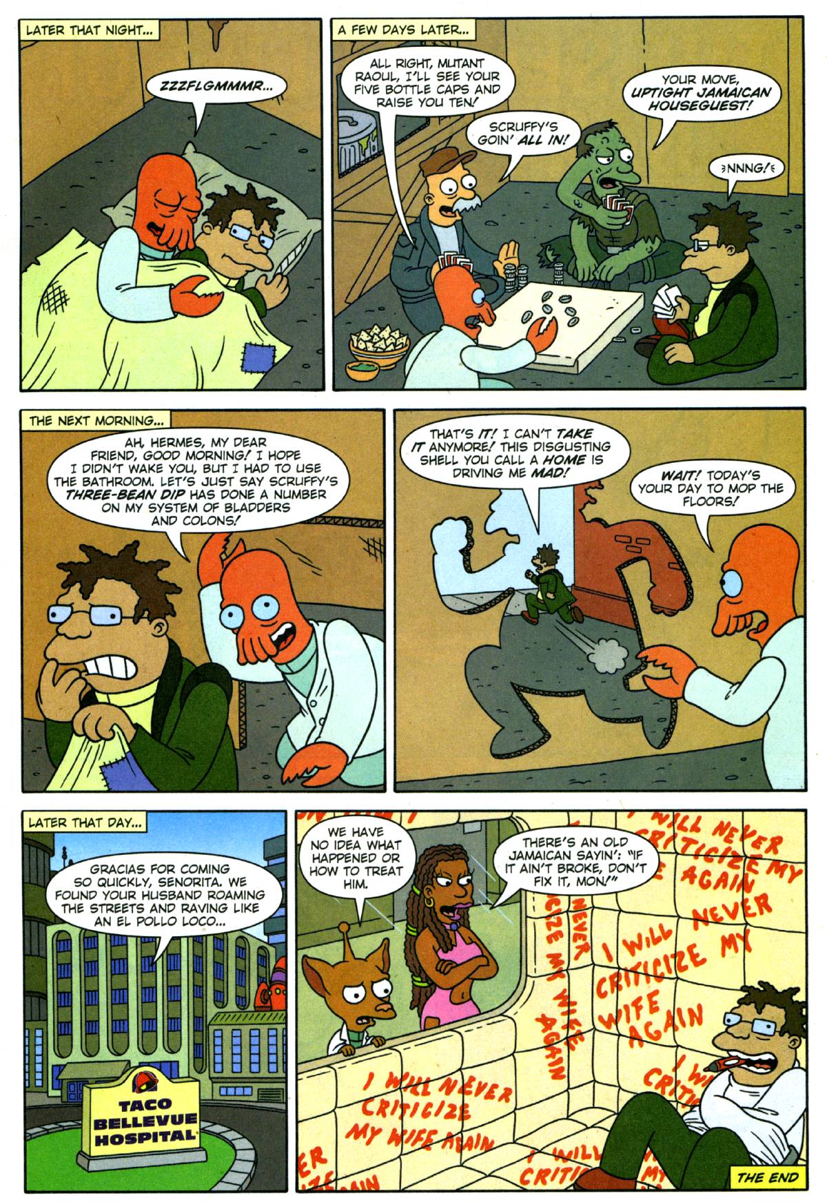 Read online Bongo Comics Free-For-All! comic -  Issue #2007 - 20