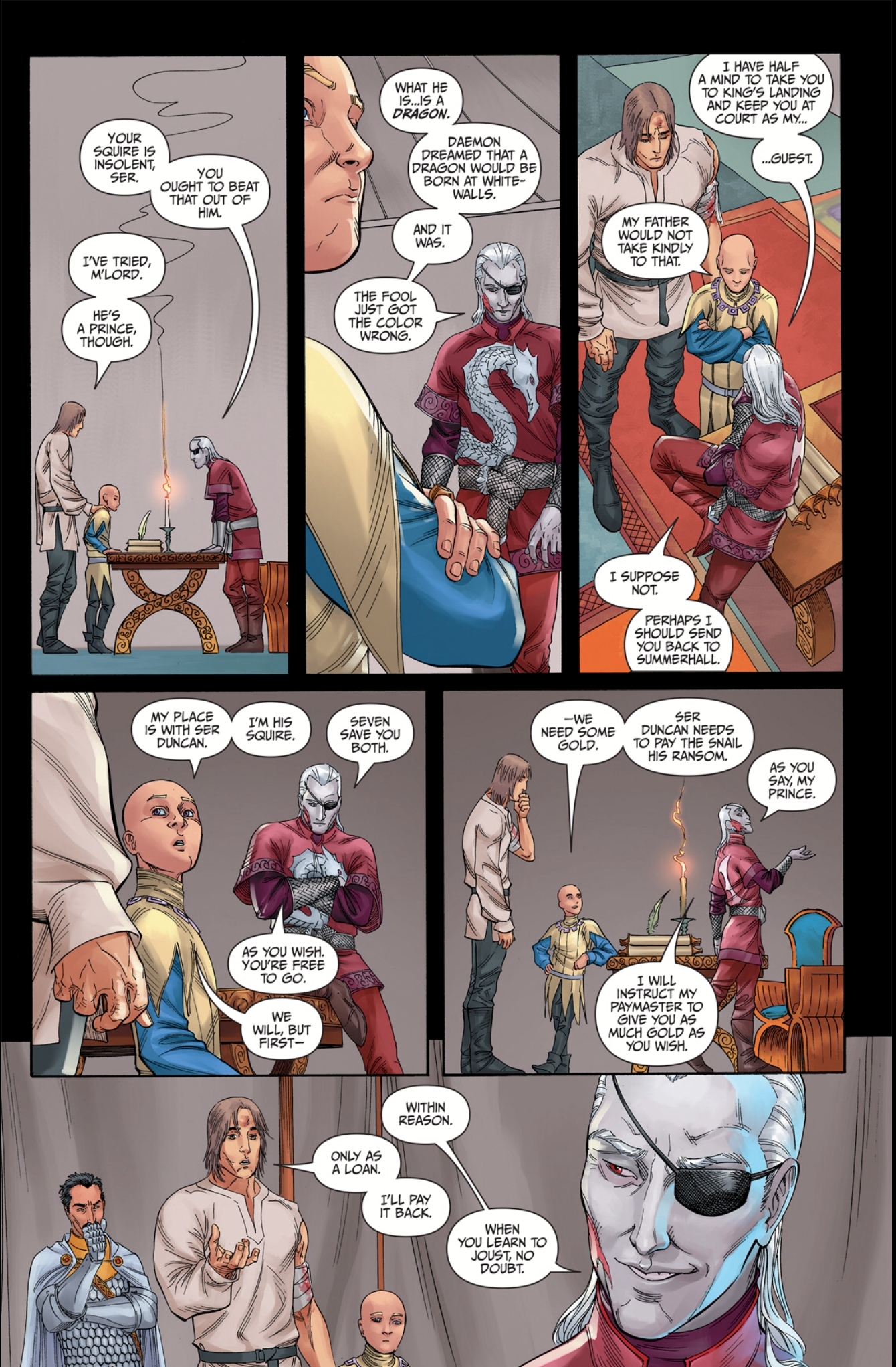 Read online Mystery Knight comic -  Issue # TPB - 152
