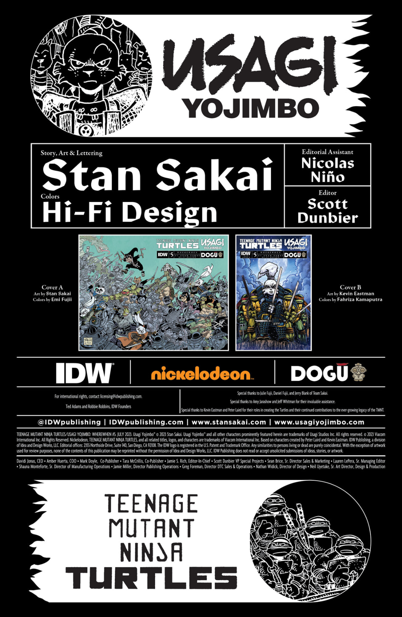 Read online Teenage Mutant Ninja Turtles/Usagi Yojimbo: WhereWhen comic -  Issue #5 - 2