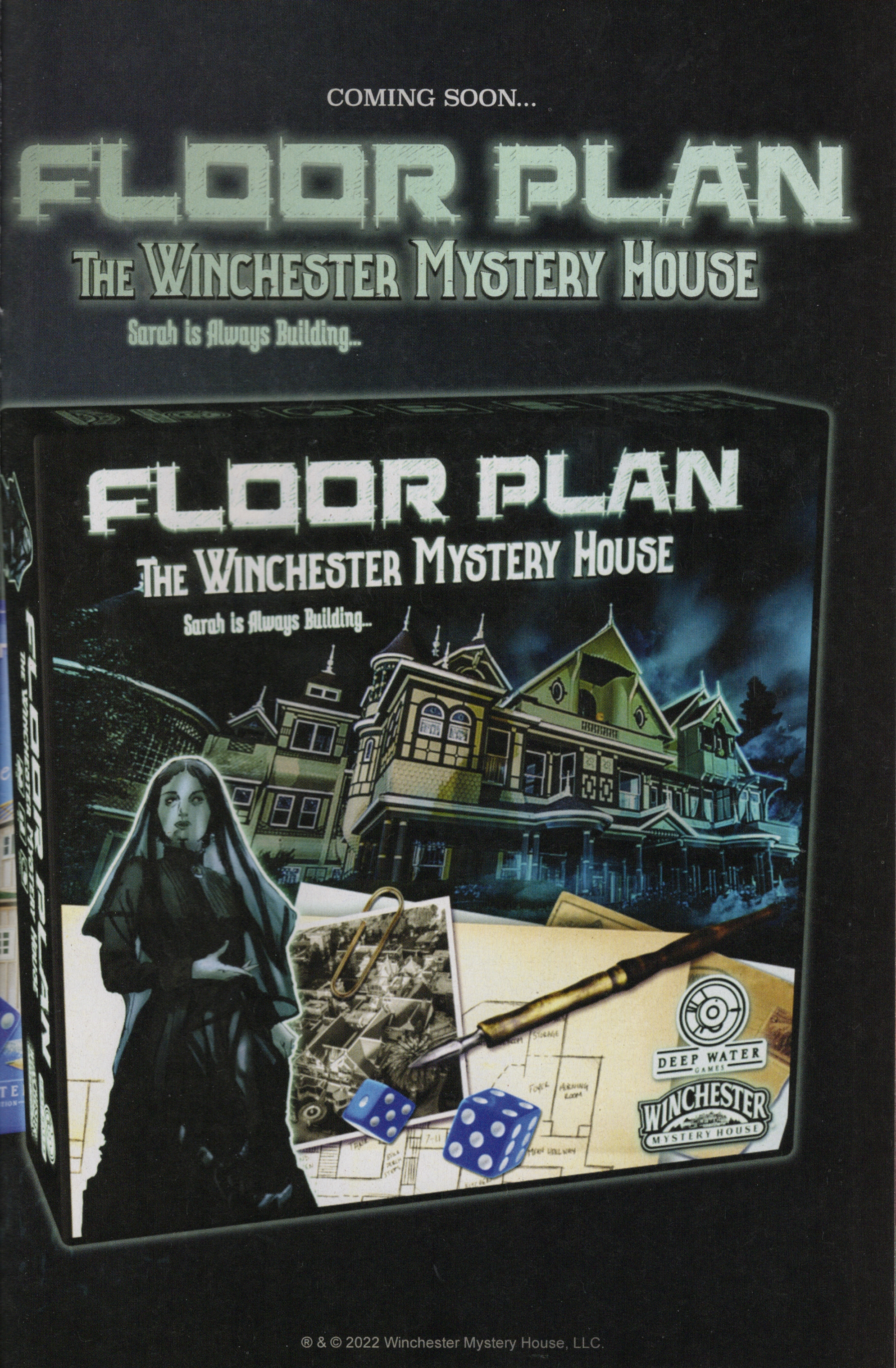 Read online Free Comic Book Day 2022 comic -  Issue # Source Point Press The Winchester Mystery House - 25