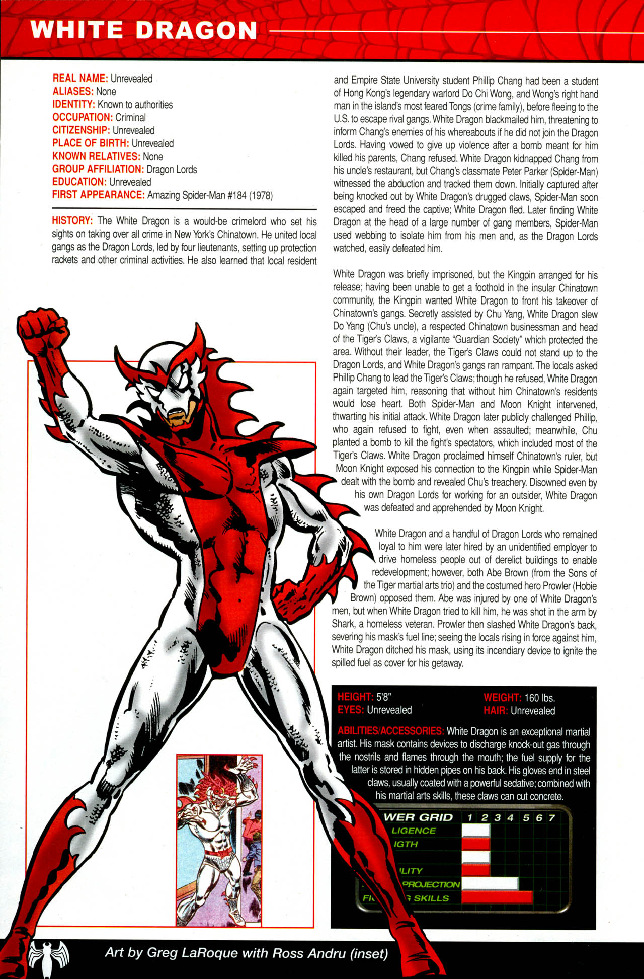 Read online The Official Handbook of the Marvel Universe: Spider-Man: Back In Black Handbook comic -  Issue # Full - 38