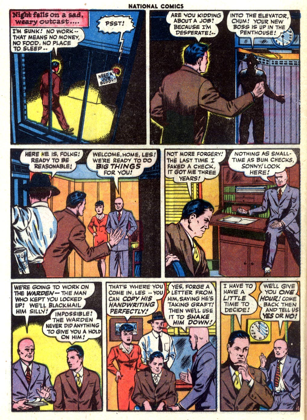 Read online National Comics comic -  Issue #48 - 40