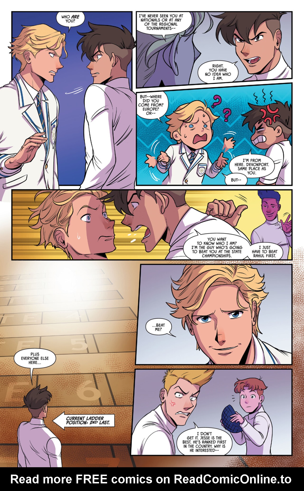 Read online Fence: Redemption comic -  Issue #3 - 4