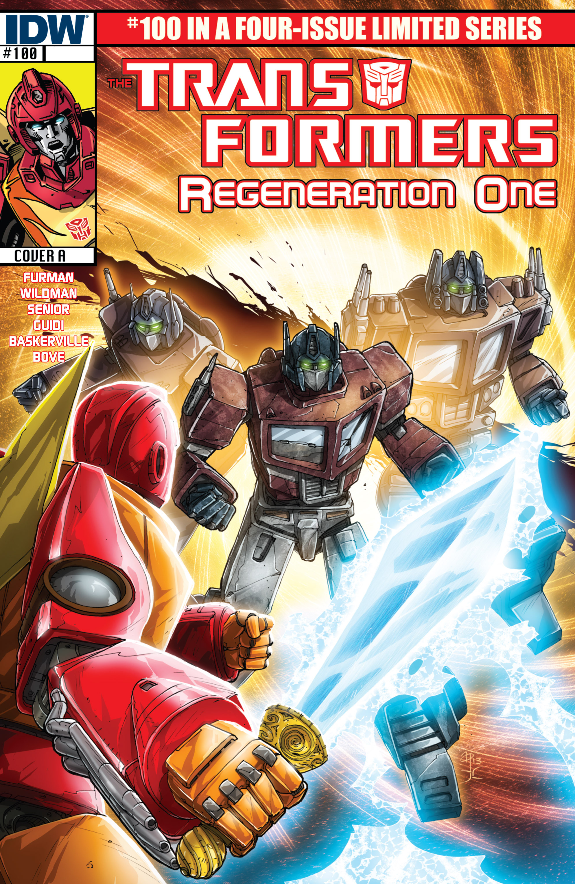 Read online The Transformers: Regeneration One comic -  Issue #100 - 2
