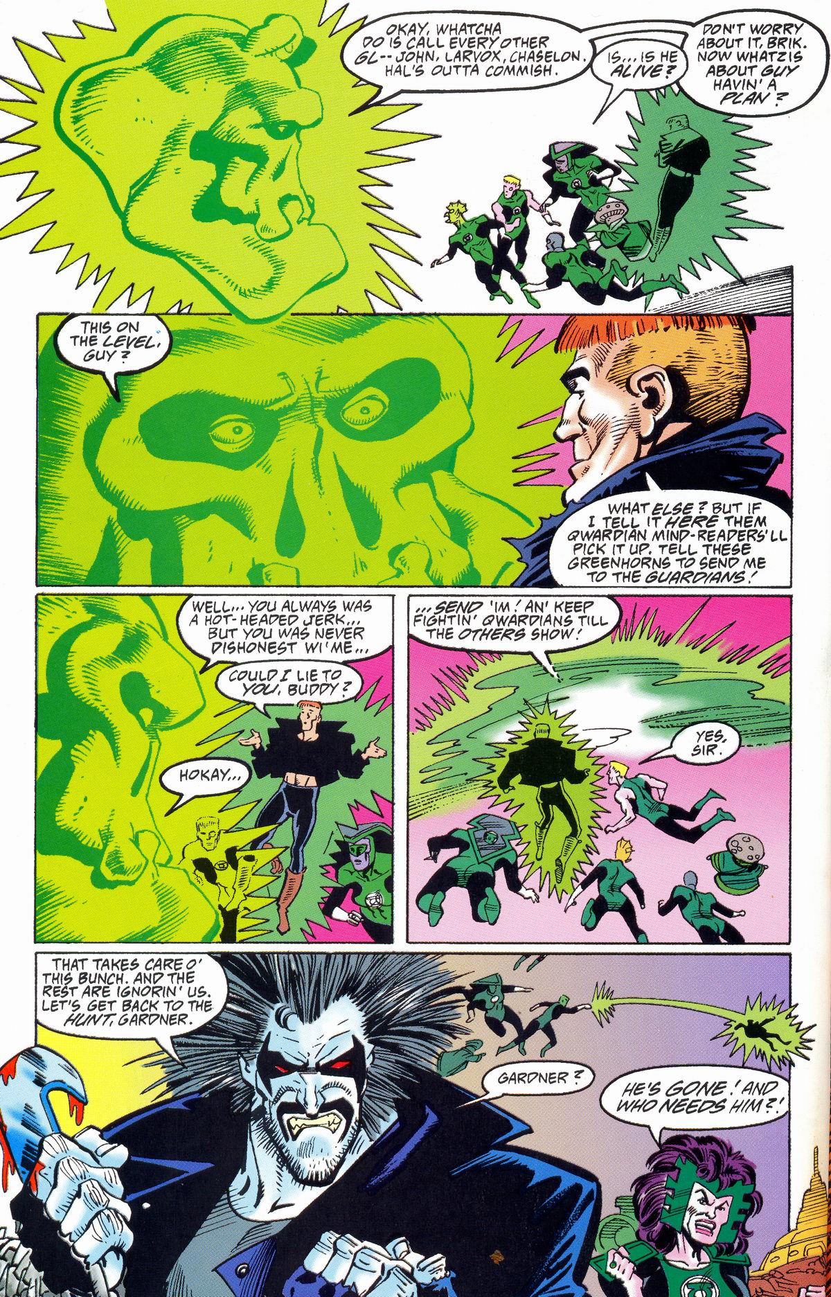 Read online Guy Gardner: Reborn comic -  Issue #3 - 19