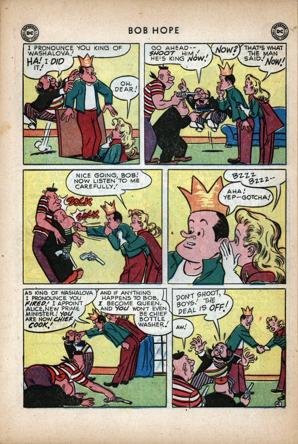 Read online The Adventures of Bob Hope comic -  Issue #11 - 38