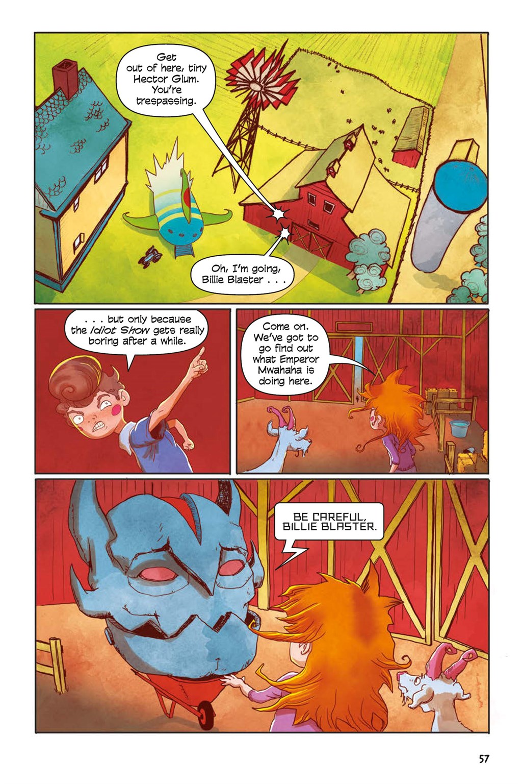 Read online Billie Blaster and the Robot Army From Outer Space comic -  Issue # TPB (Part 1) - 61