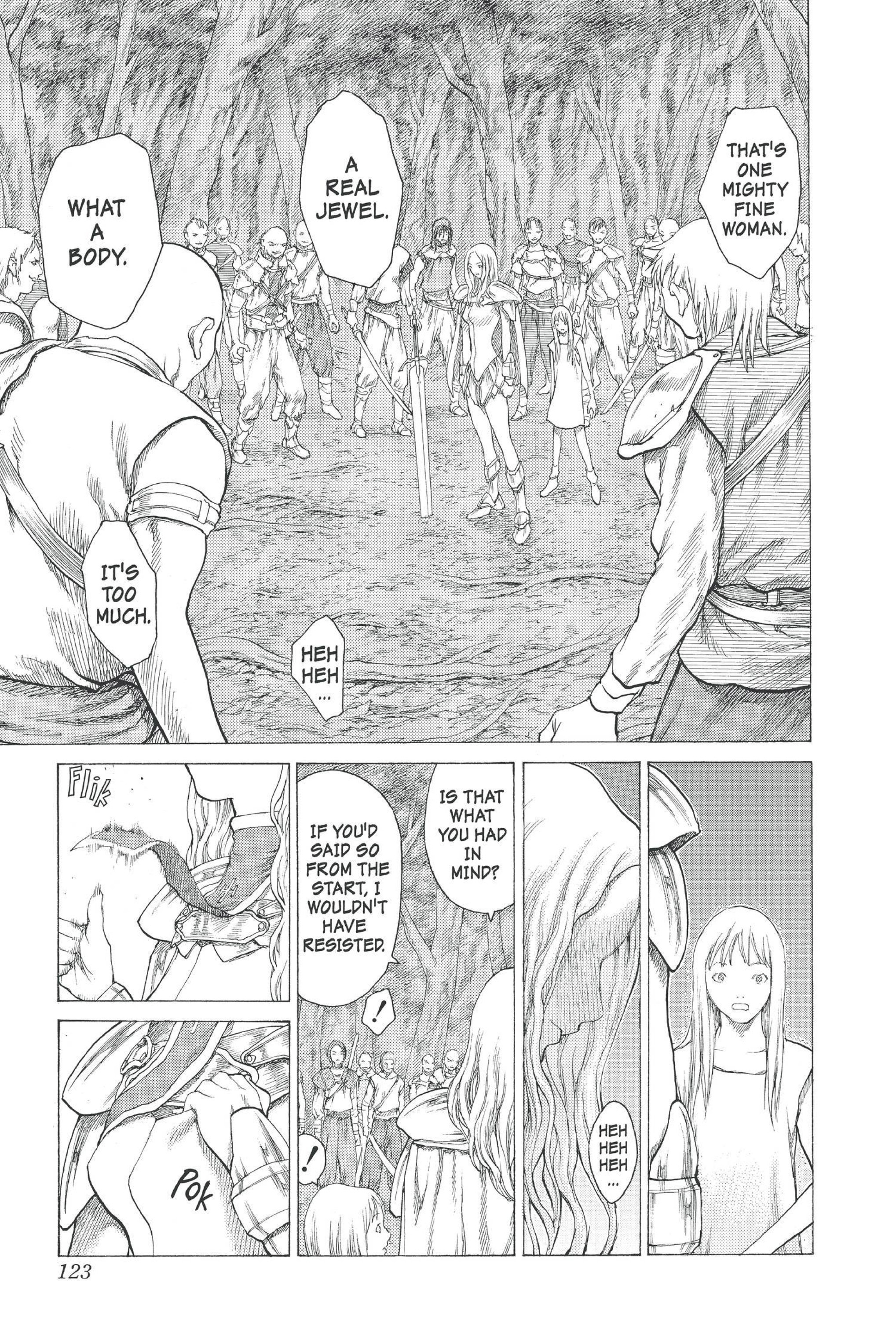 Read online Claymore comic -  Issue #3 - 116