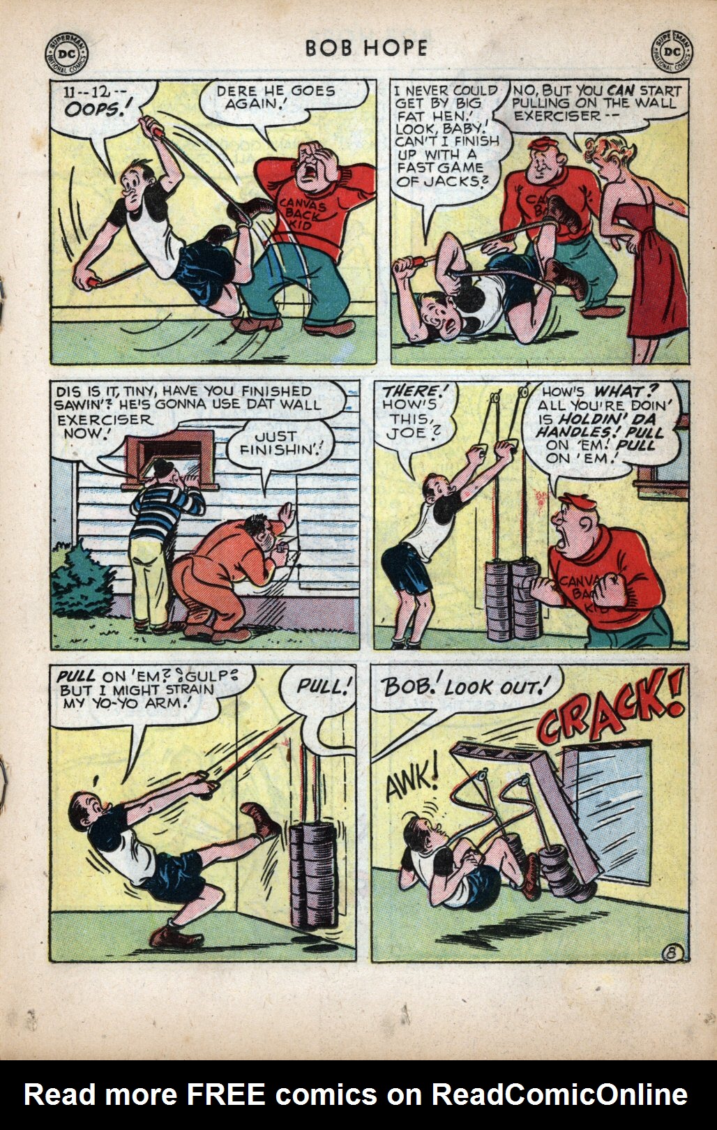 Read online The Adventures of Bob Hope comic -  Issue #12 - 23
