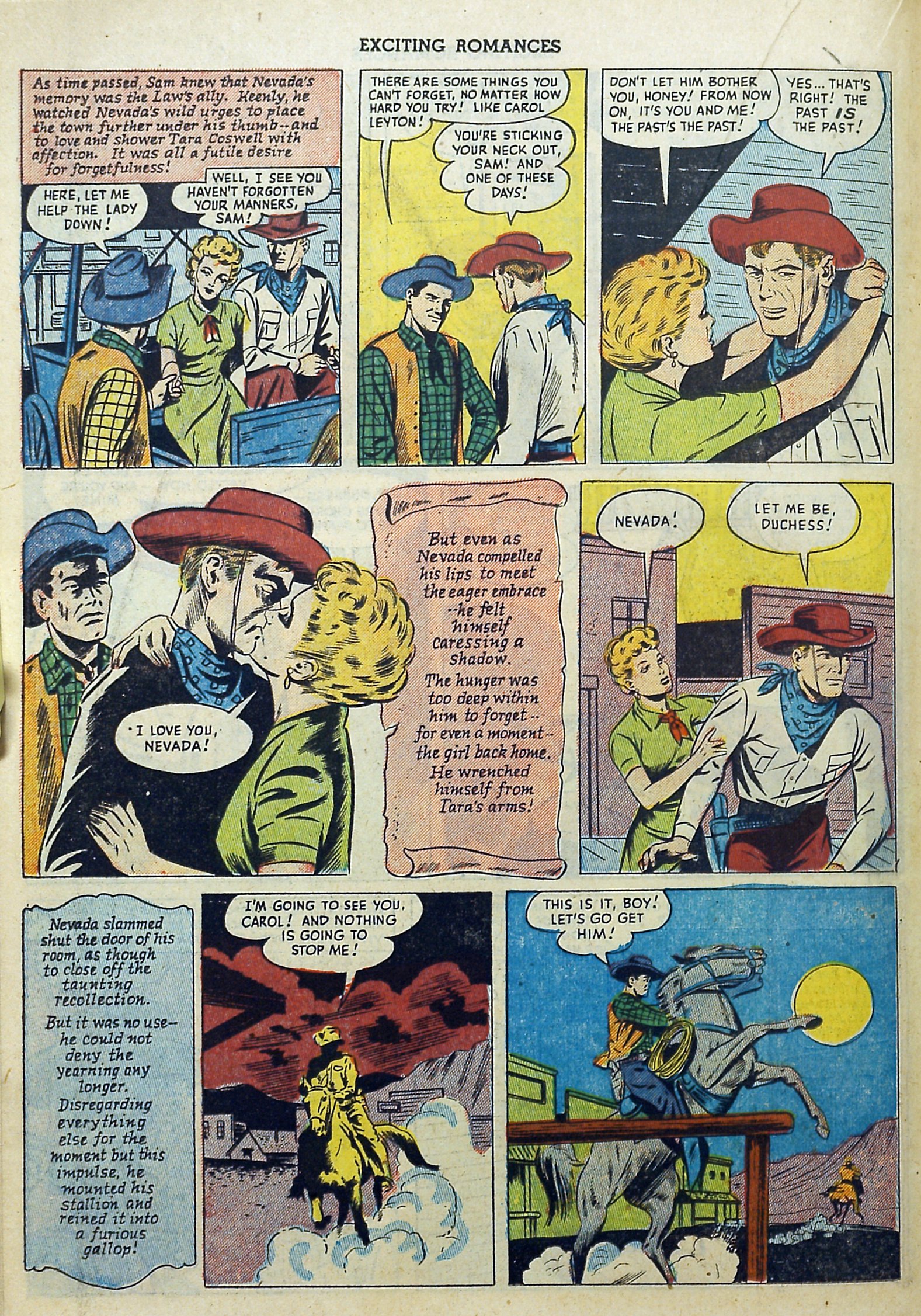 Read online Exciting Romances comic -  Issue #11 - 18