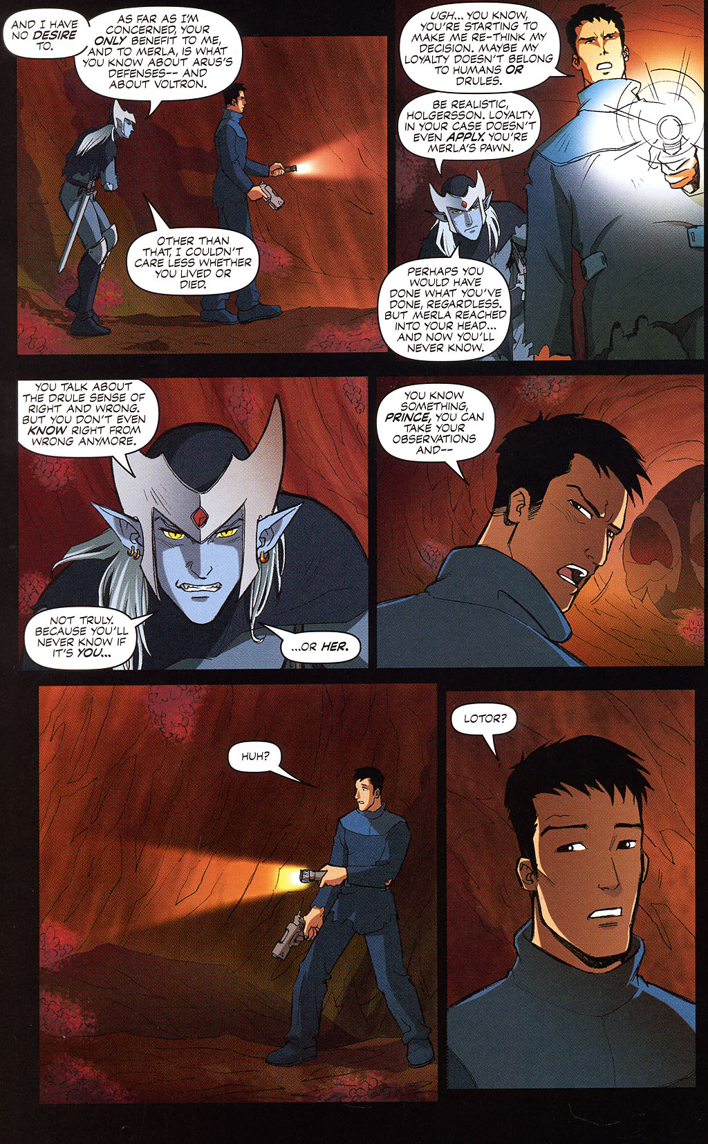 Read online Voltron: Defender of the Universe comic -  Issue #8 - 15