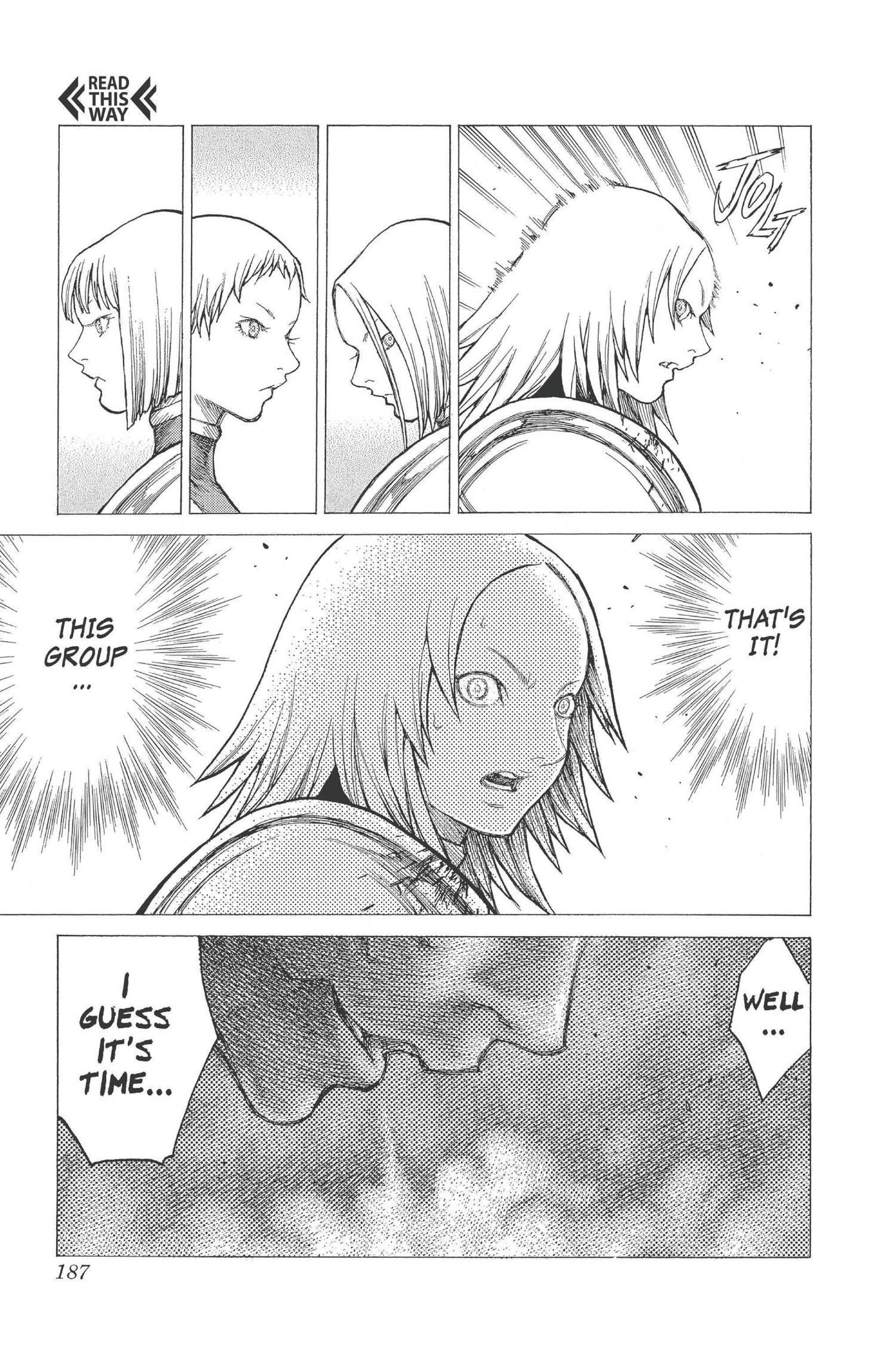 Read online Claymore comic -  Issue #5 - 171