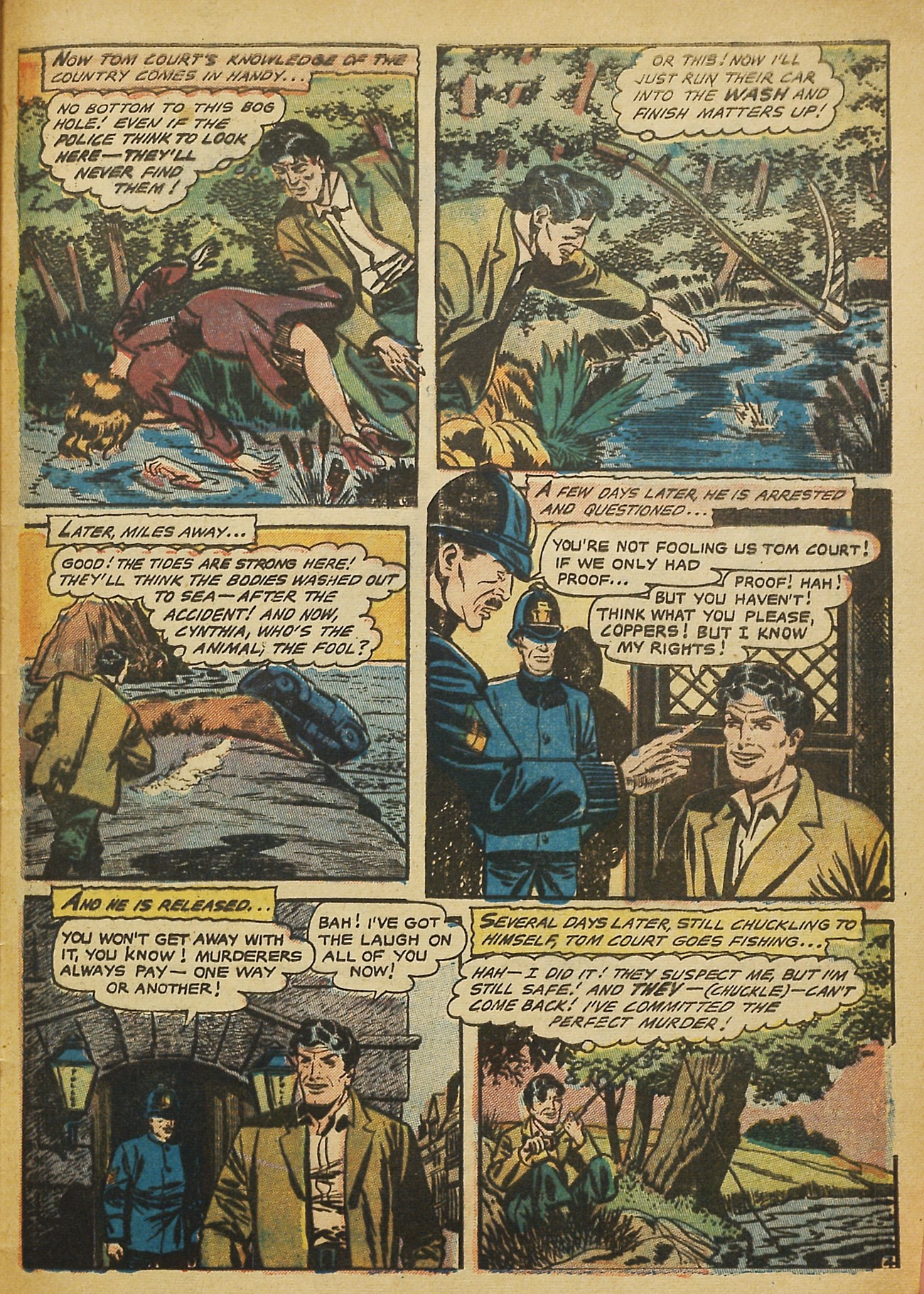 Read online Haunted Thrills comic -  Issue #16 - 30