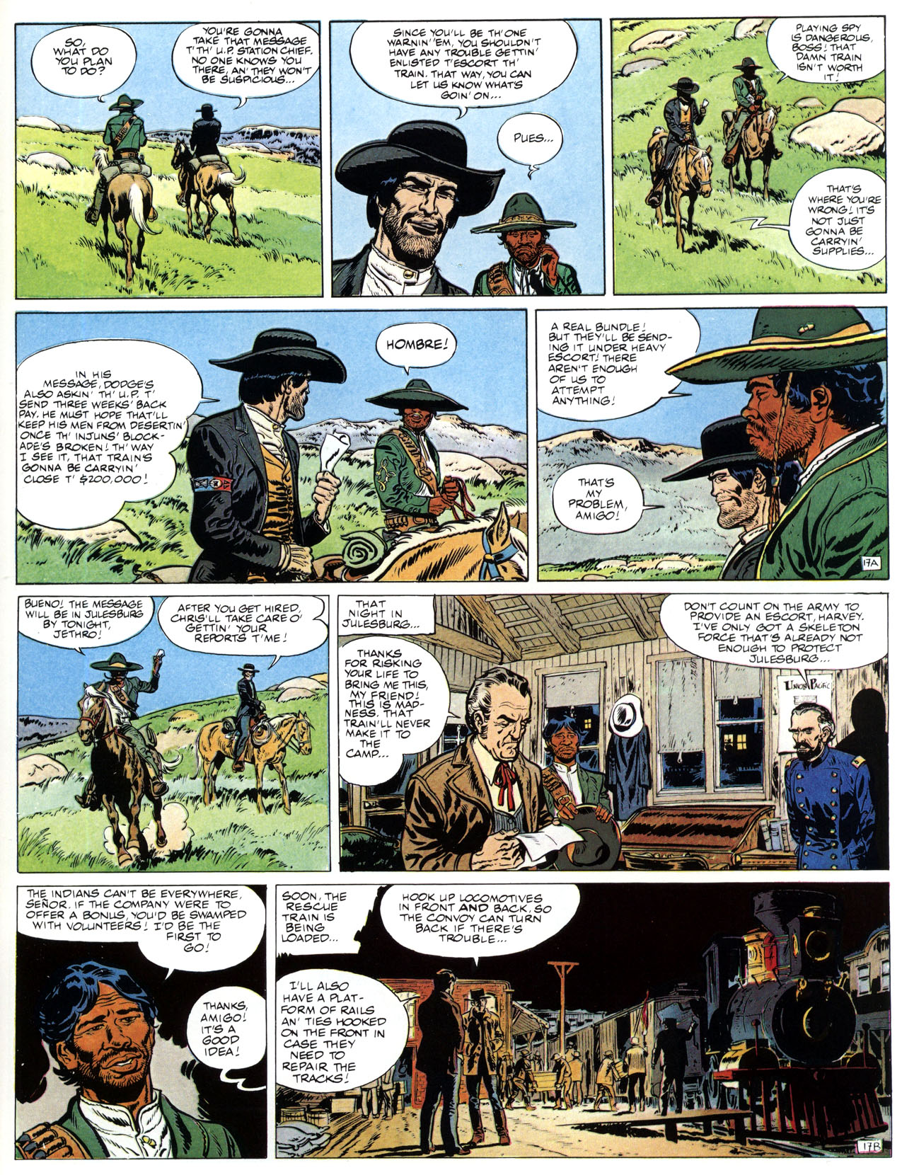 Read online Epic Graphic Novel: Lieutenant Blueberry comic -  Issue #2 - 21