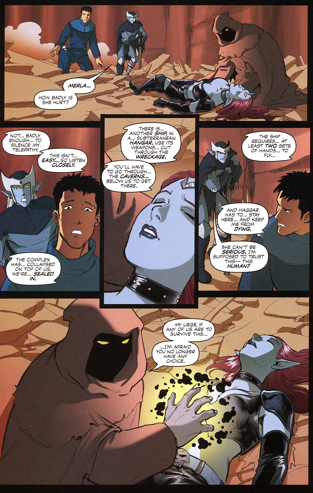 Read online Voltron: Defender of the Universe comic -  Issue #8 - 11