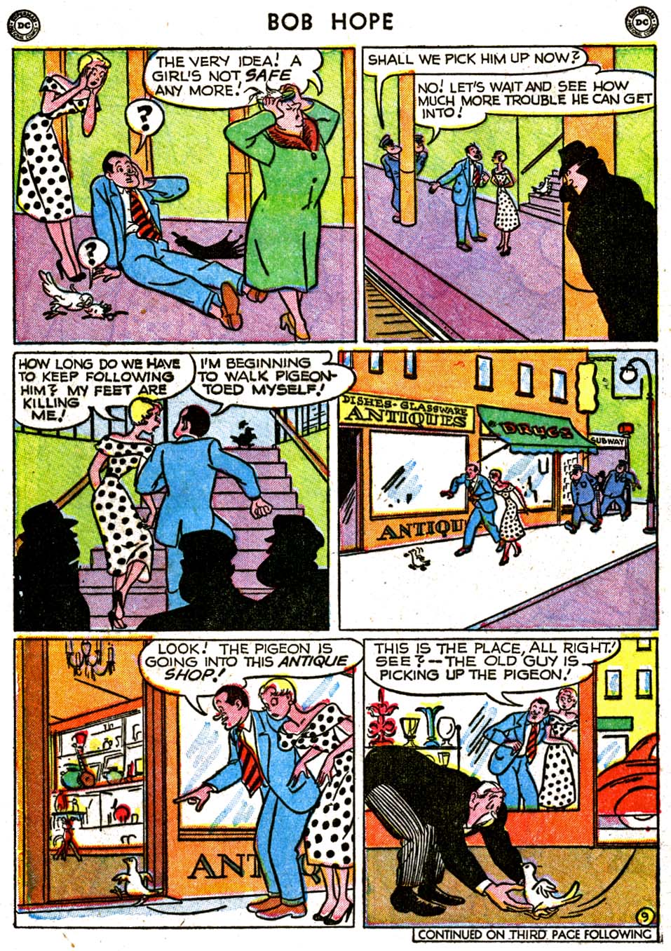 Read online The Adventures of Bob Hope comic -  Issue #4 - 40