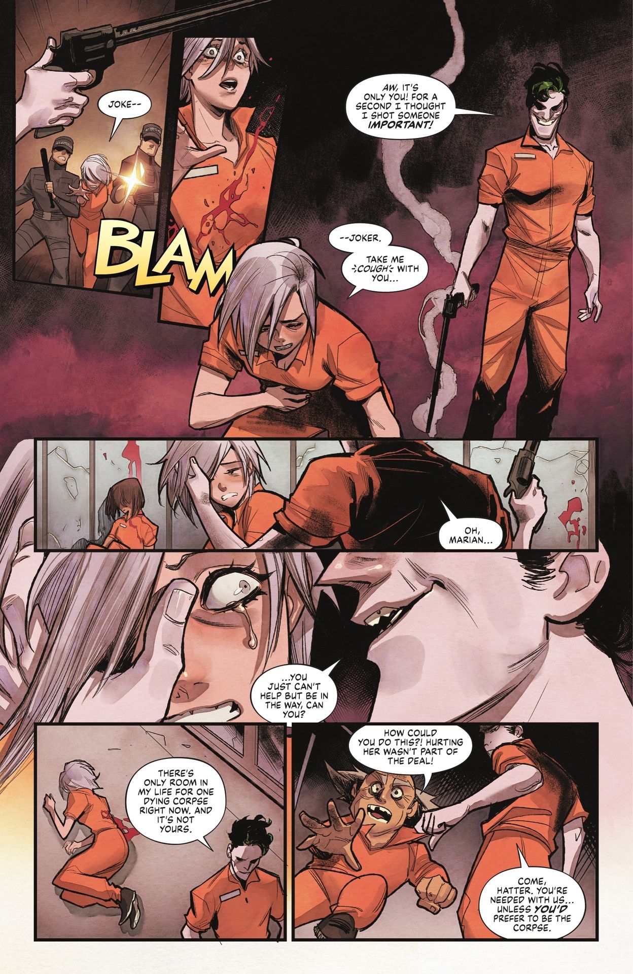 Read online Batman: White Knight Presents - Generation Joker comic -  Issue #5 - 7