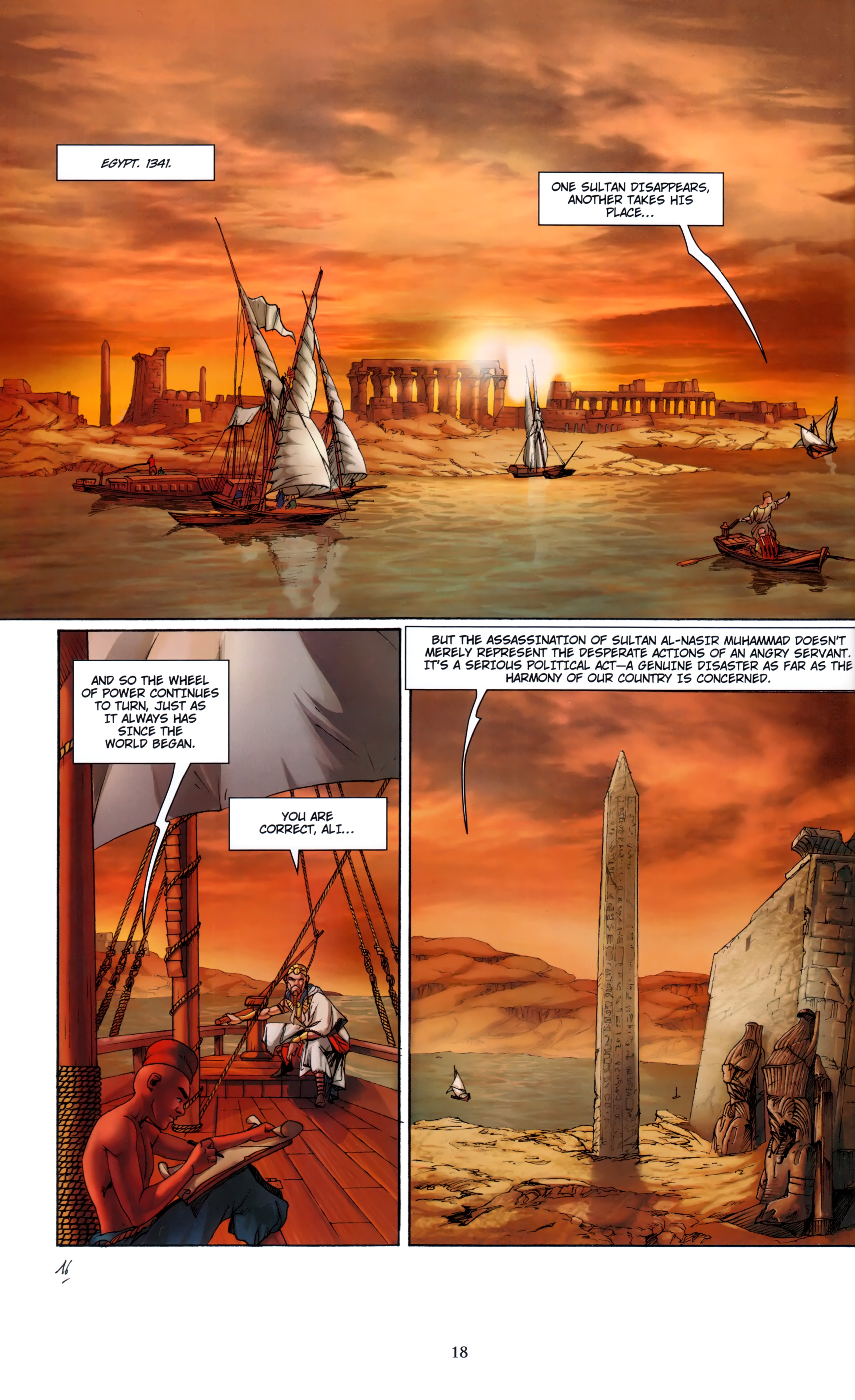 Read online Assassin's Creed (2009) comic -  Issue #5 - 18