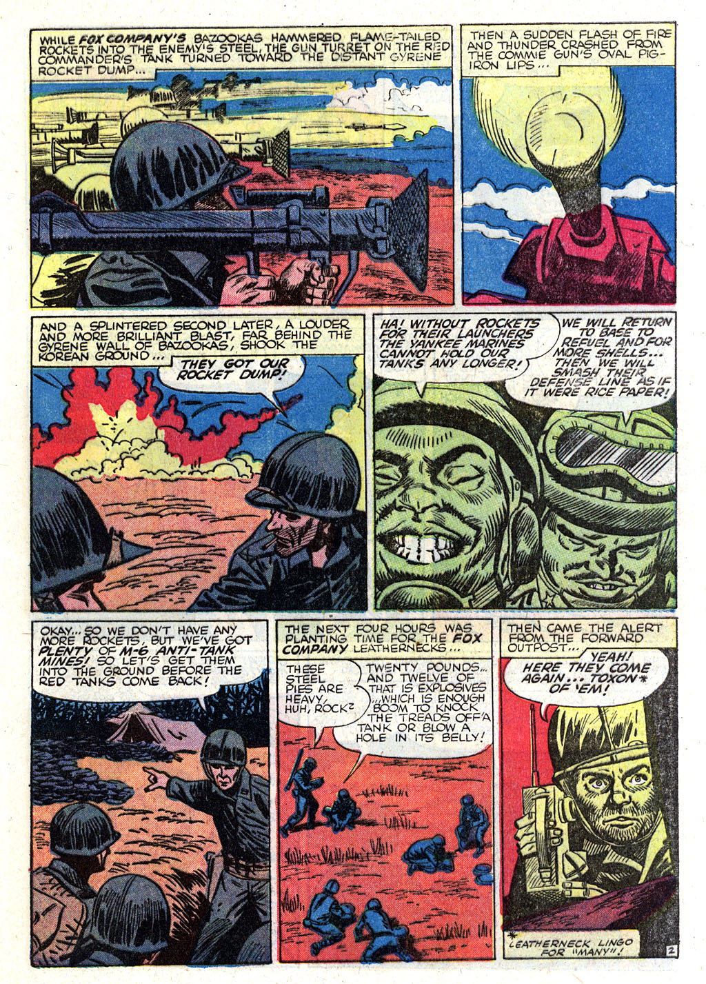 Read online Marines in Action comic -  Issue #12 - 28
