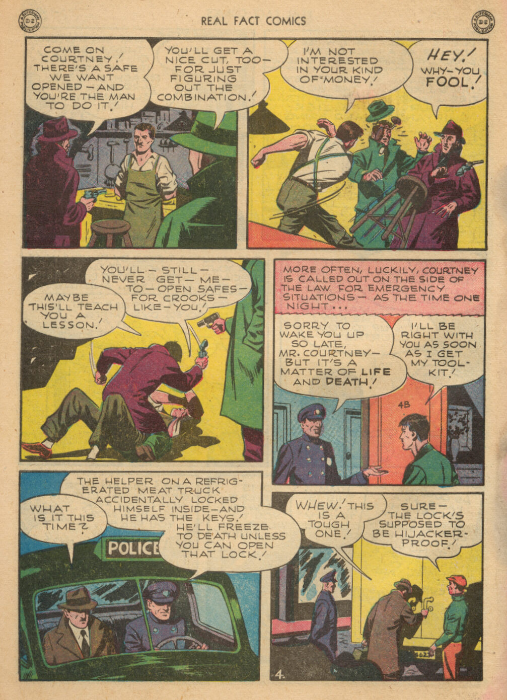 Read online Real Fact Comics comic -  Issue #6 - 6