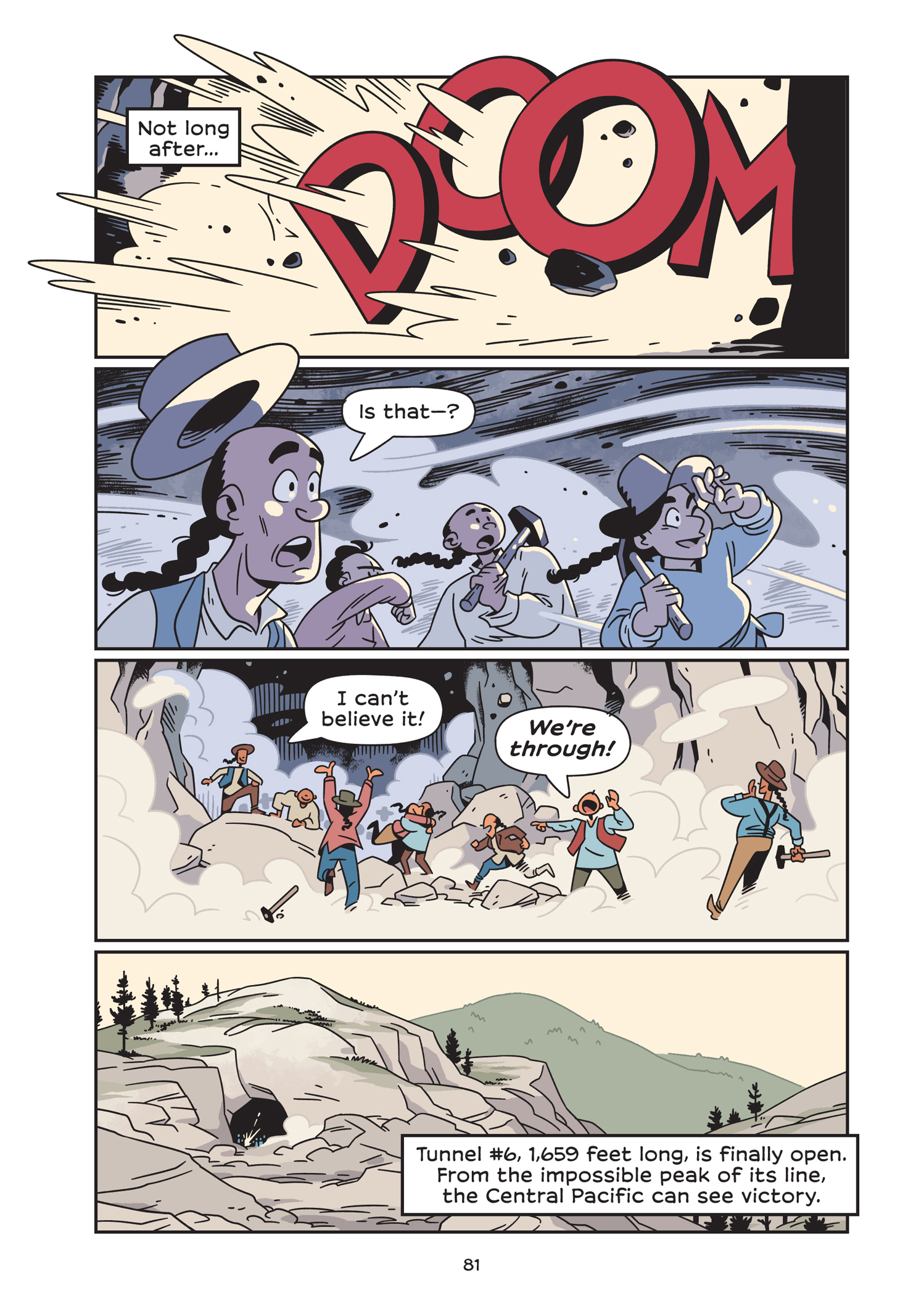 Read online History Comics comic -  Issue # The Transcontinental Railroad - 90