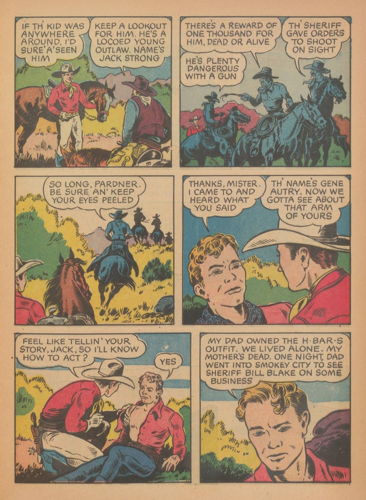 Gene Autry Comics issue 4 - Page 7