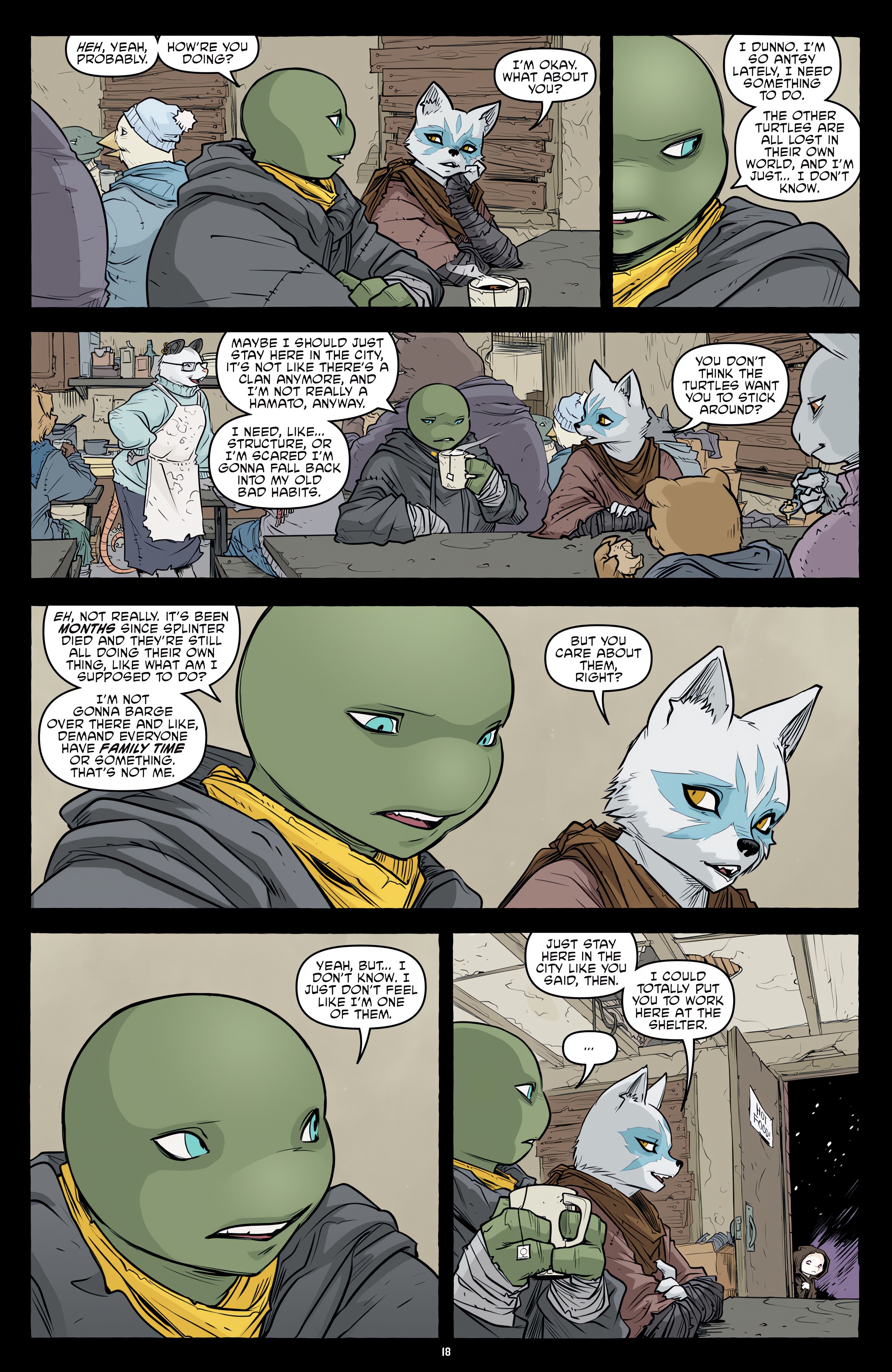 Read online Teenage Mutant Ninja Turtles: The IDW Collection comic -  Issue # TPB 14 (Part 1) - 18