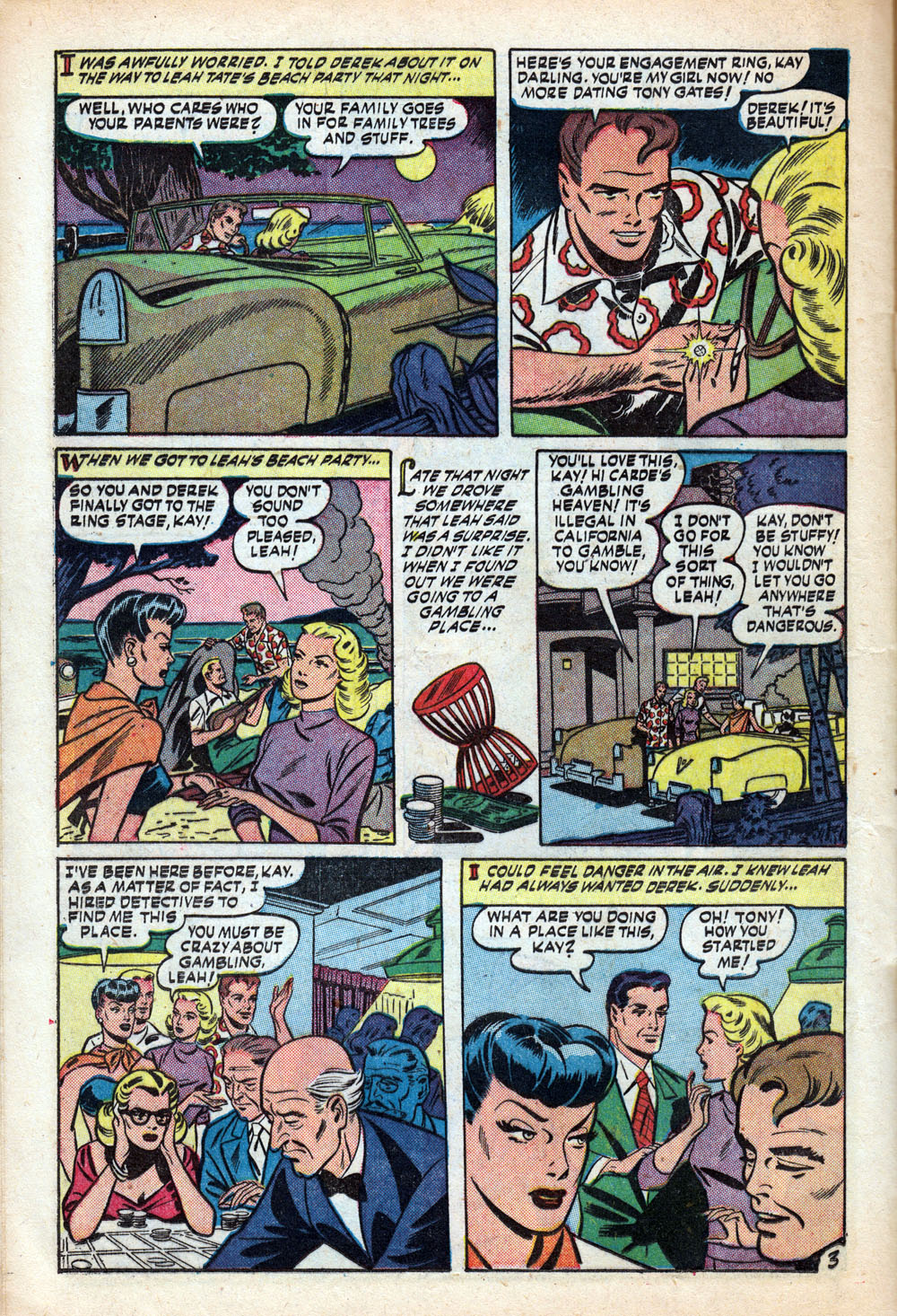 Read online Glamorous Romances comic -  Issue #50 - 20