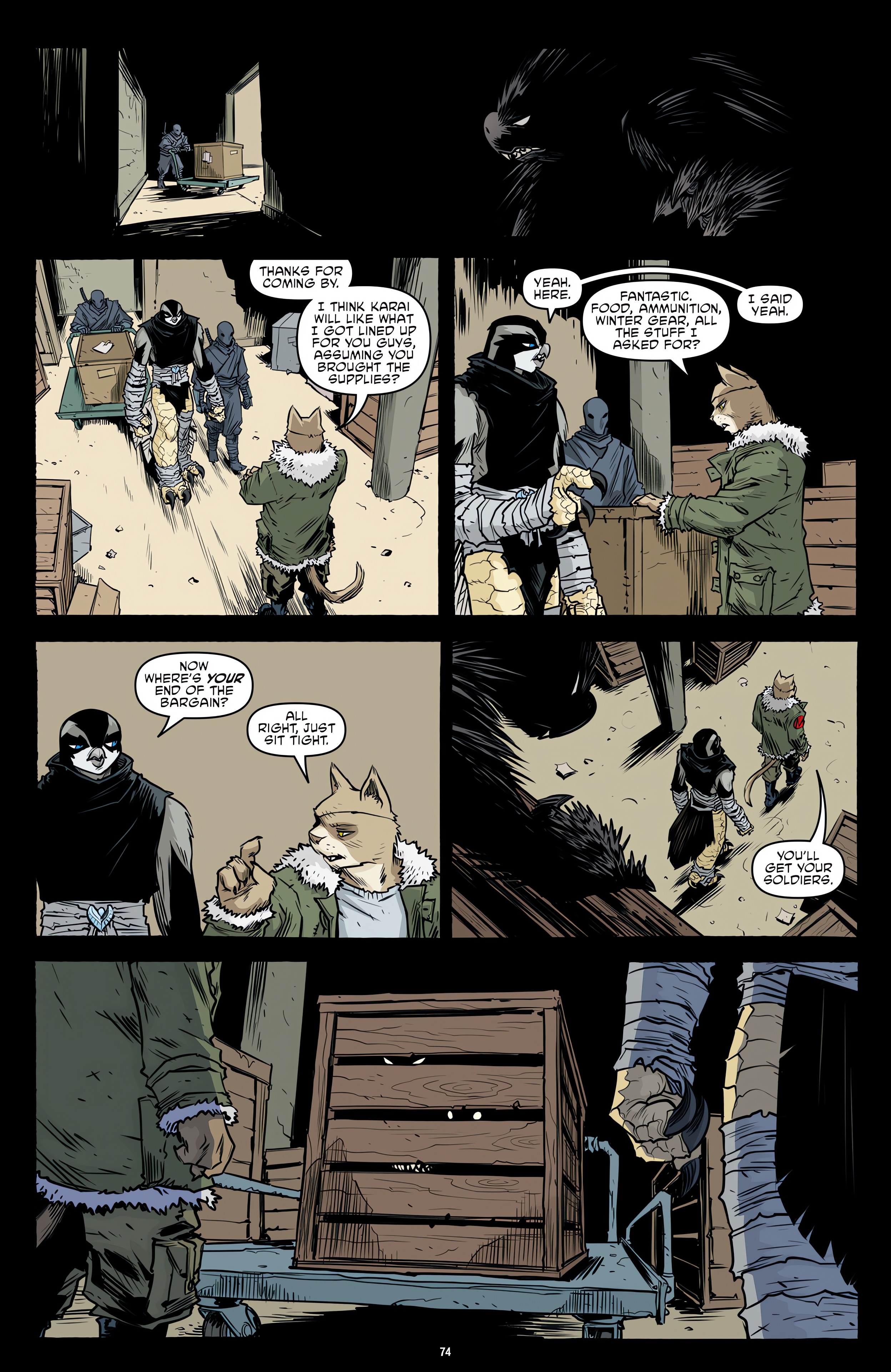 Read online Teenage Mutant Ninja Turtles: The IDW Collection comic -  Issue # TPB 14 (Part 1) - 74